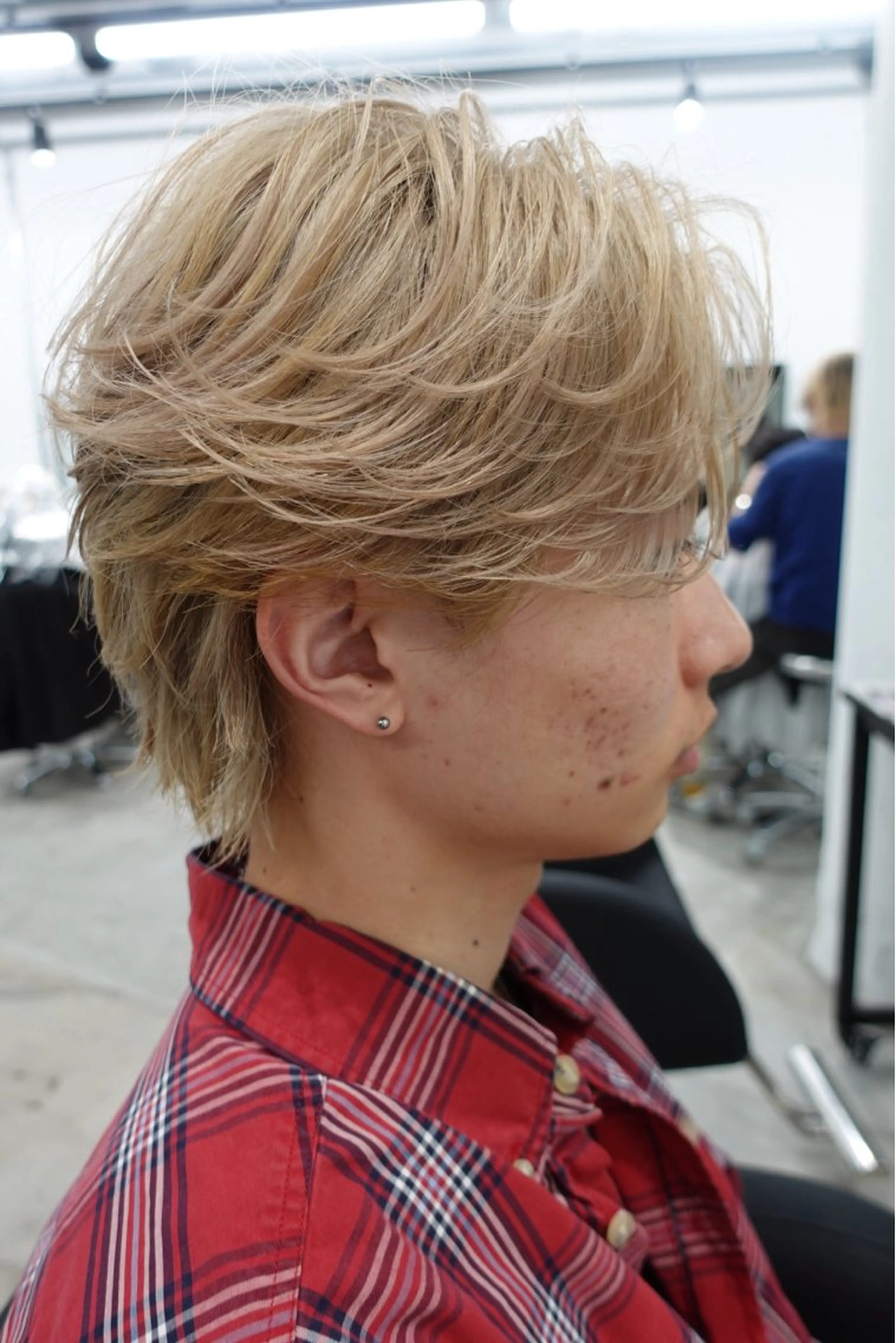 カラー メンズ カット パーマ 【pia】 Hikaruのヘアスタイル