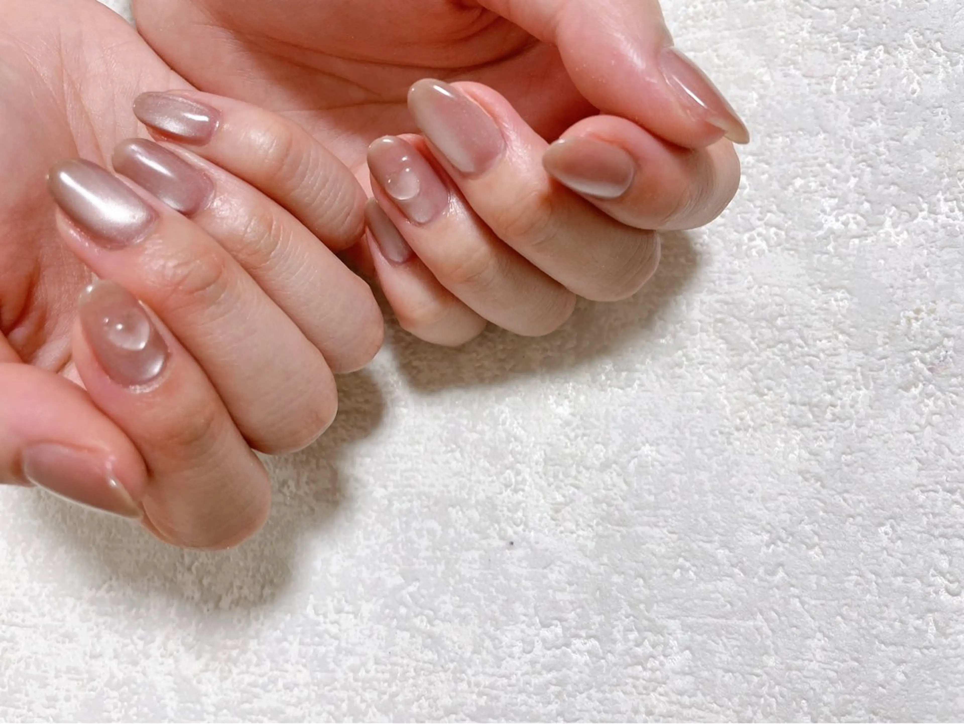 ネイル フットネイル ジェルネイル ハート マグネットネイル メンズネイル kiki nail たまプラーザのネイルデザイン