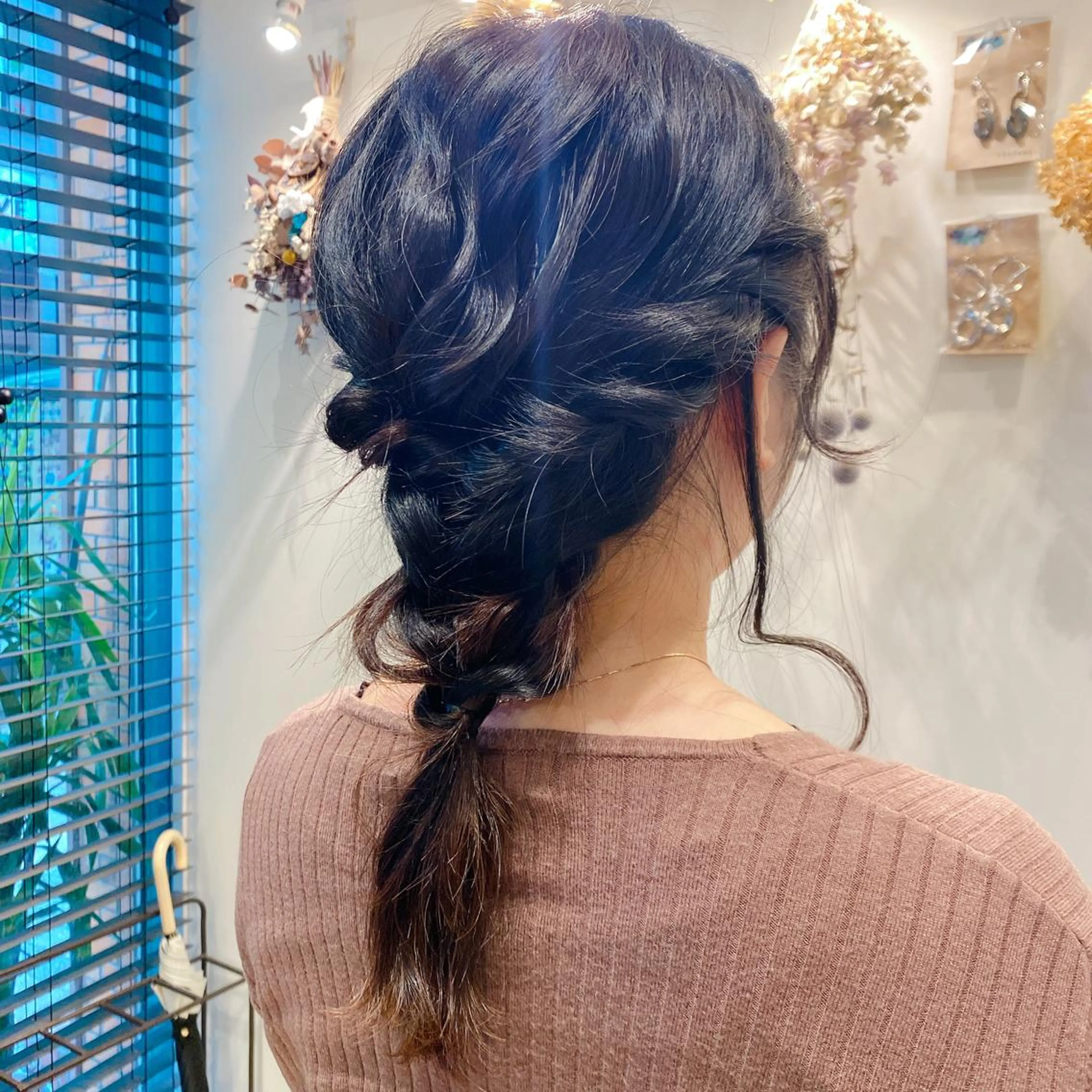 セミロング ヘアアレンジ 21salon所属・non .のヘアスタイル