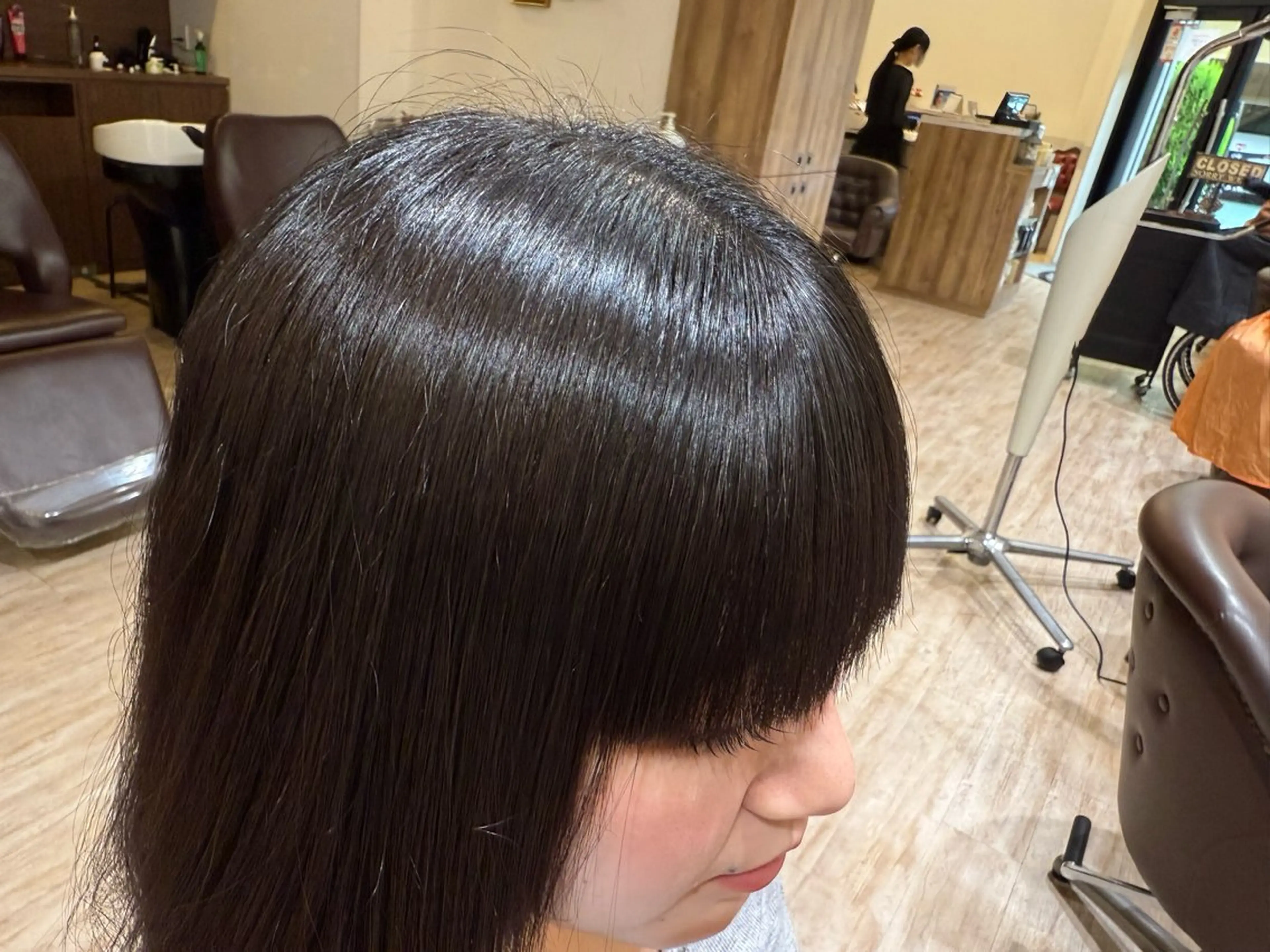 ロング 似合わせカットパーマ 長峯丈士のヘアスタイル