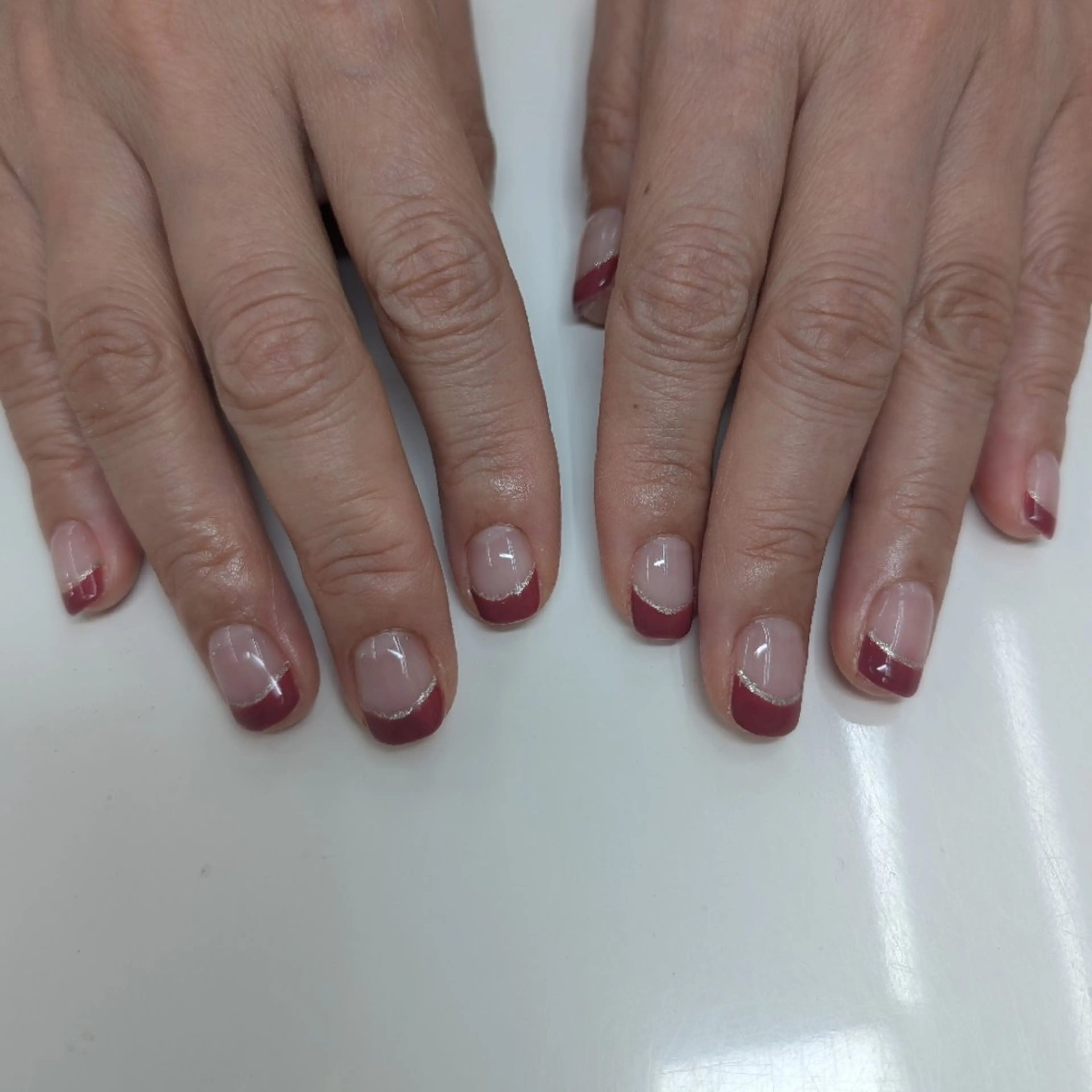 ネイル フレンチネイル ネイルサロン Amie　〜アミ〜所属・ᑎᗩIᒪ｜ᗰIᗰI｜ _५✍️Satou.のネイルデザイン