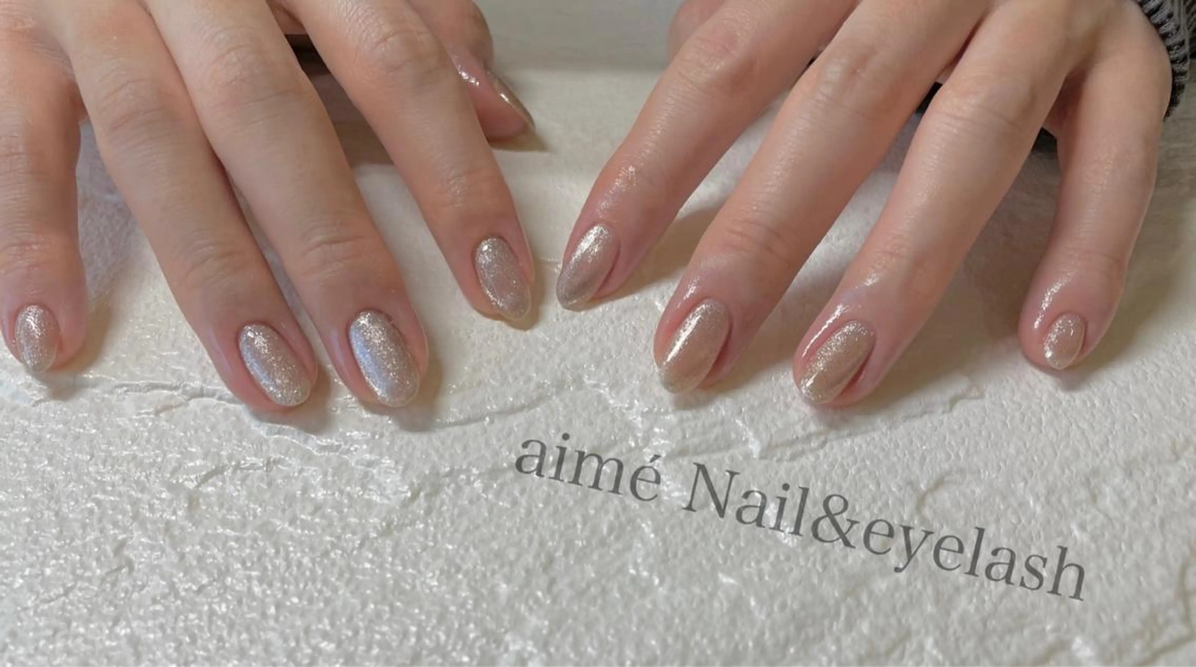 ネイル ジェルネイル パラジェル ハンドネイル bijou Minaのネイルデザイン