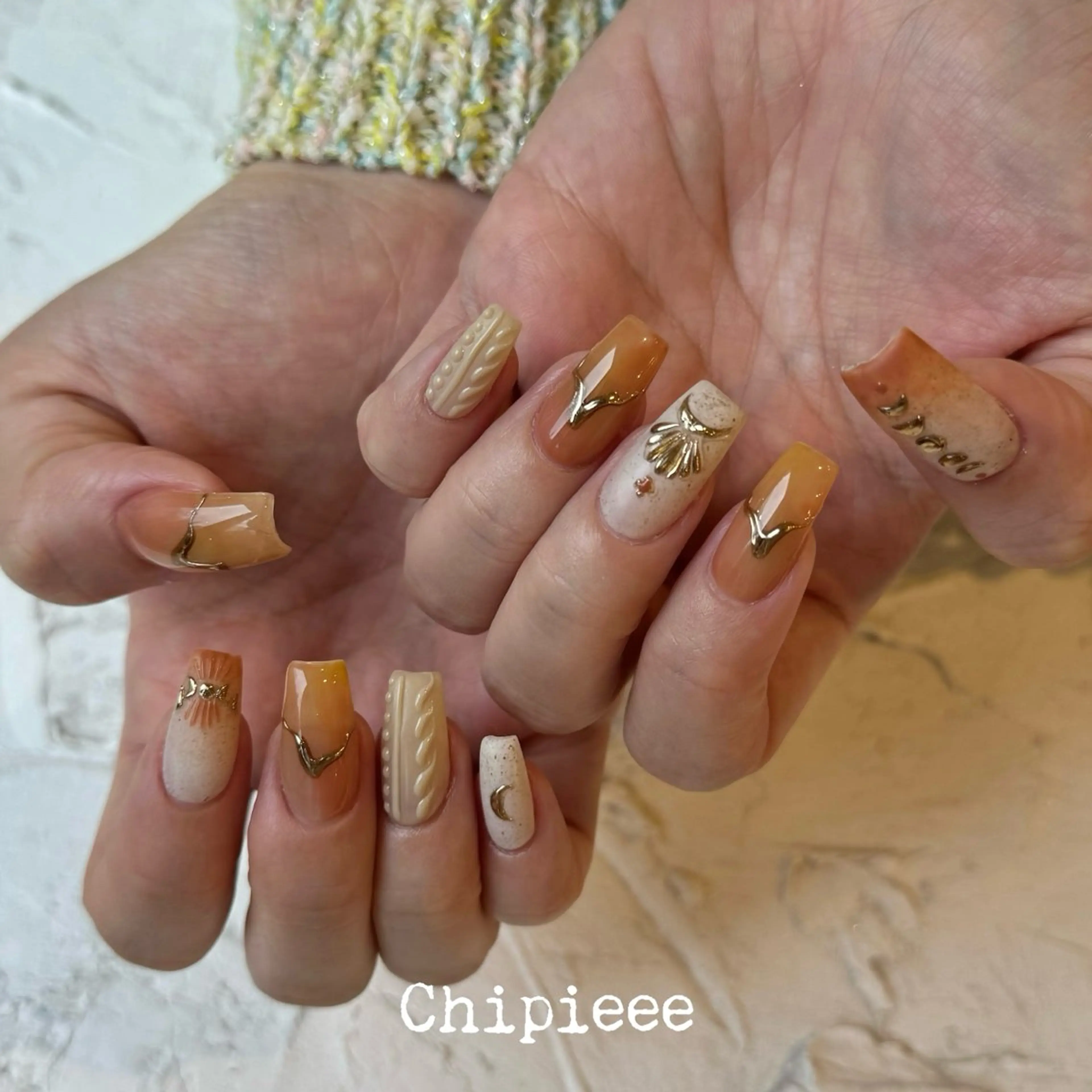 ネイル アートネイル ハンドネイル chipieee MAIKAのネイルデザイン