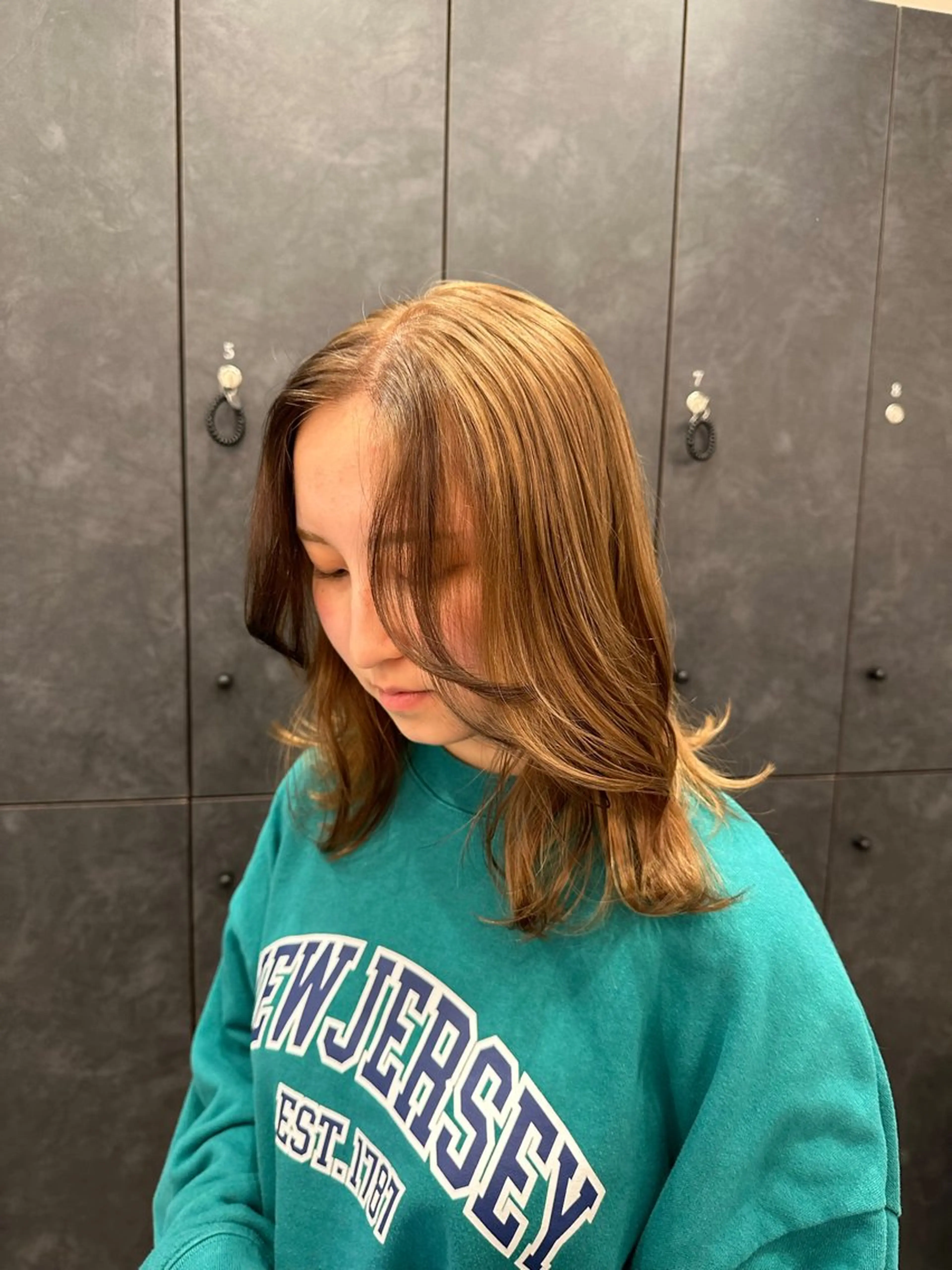 セミロング カラー 銀座/ヘアセット シマムラ ミホのヘアスタイル