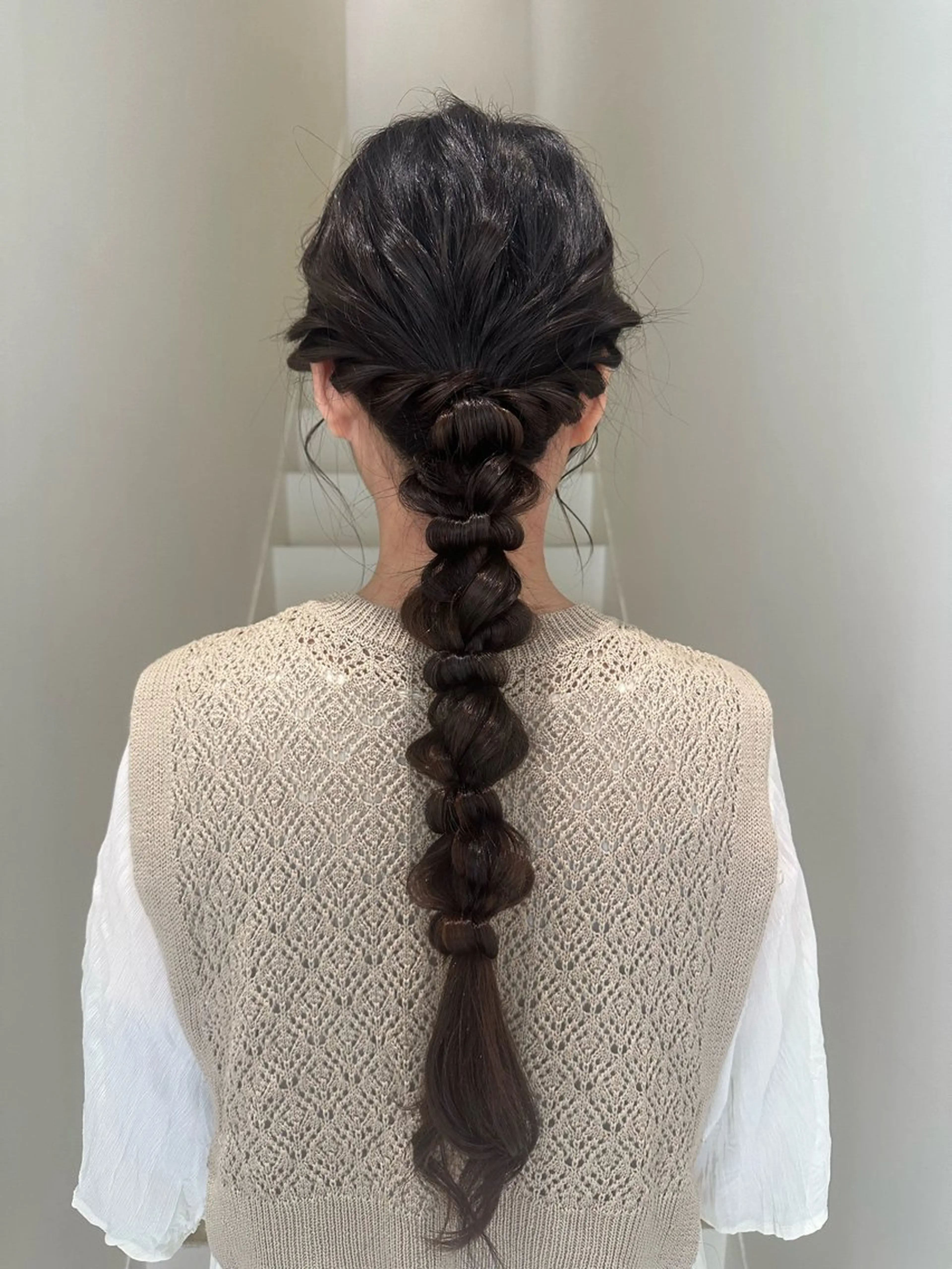 ロング ヘアアレンジ ヘアセット 平野 和奏のヘアスタイル