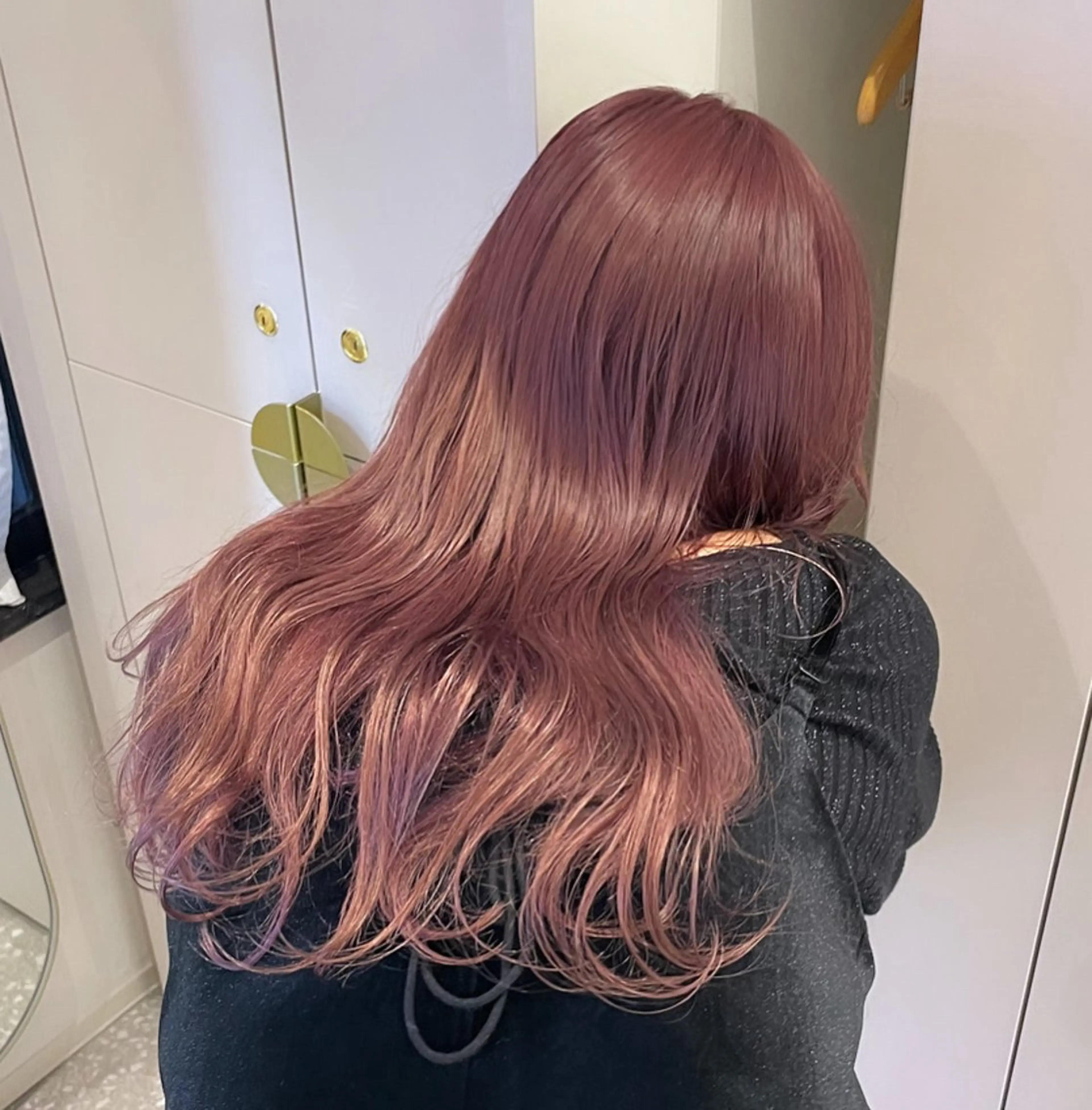 ロング カラー 暖色/オリーブカラー /中村未来🍒🫒のヘアスタイル