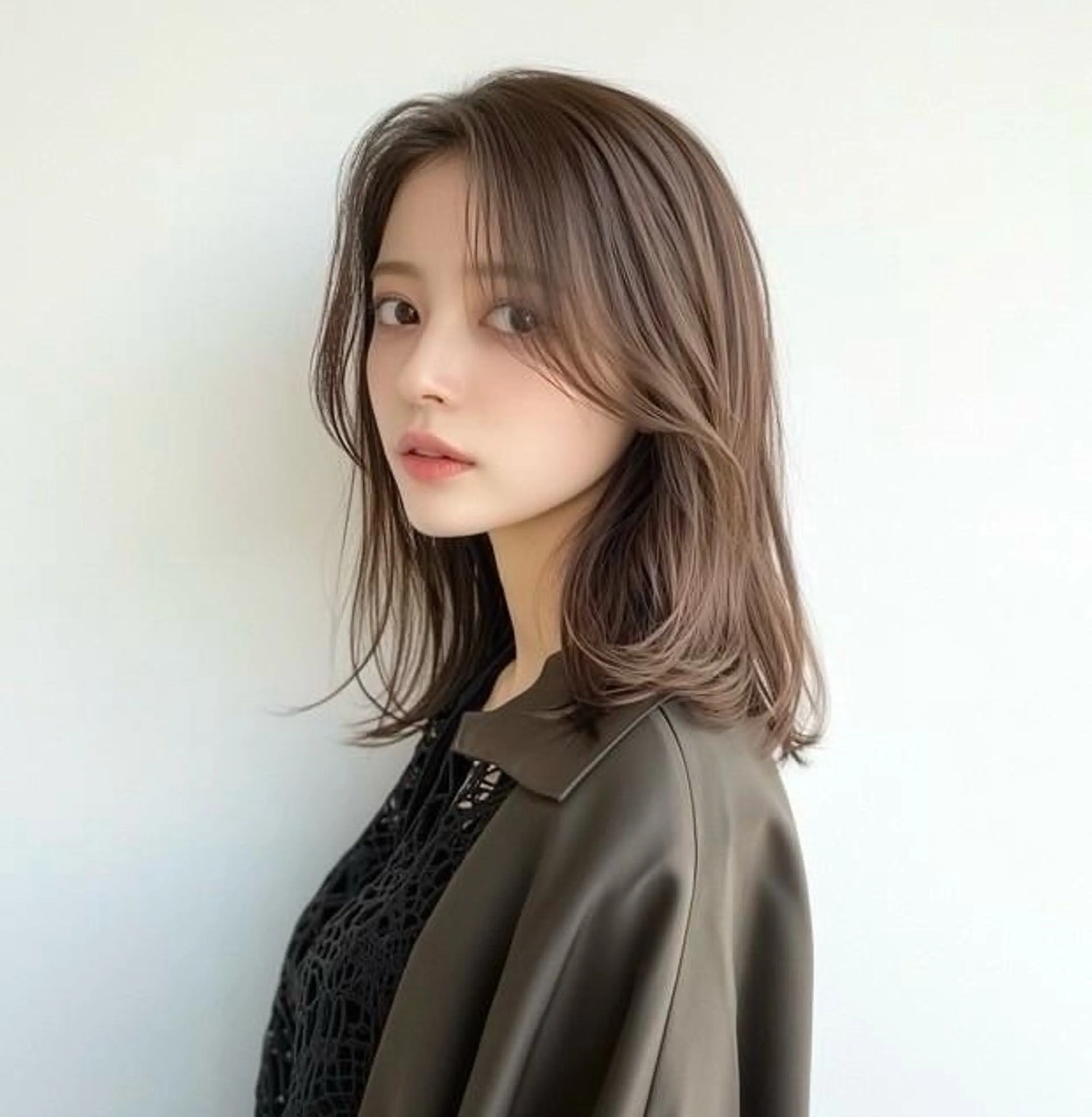 髪質改善カラーの写真