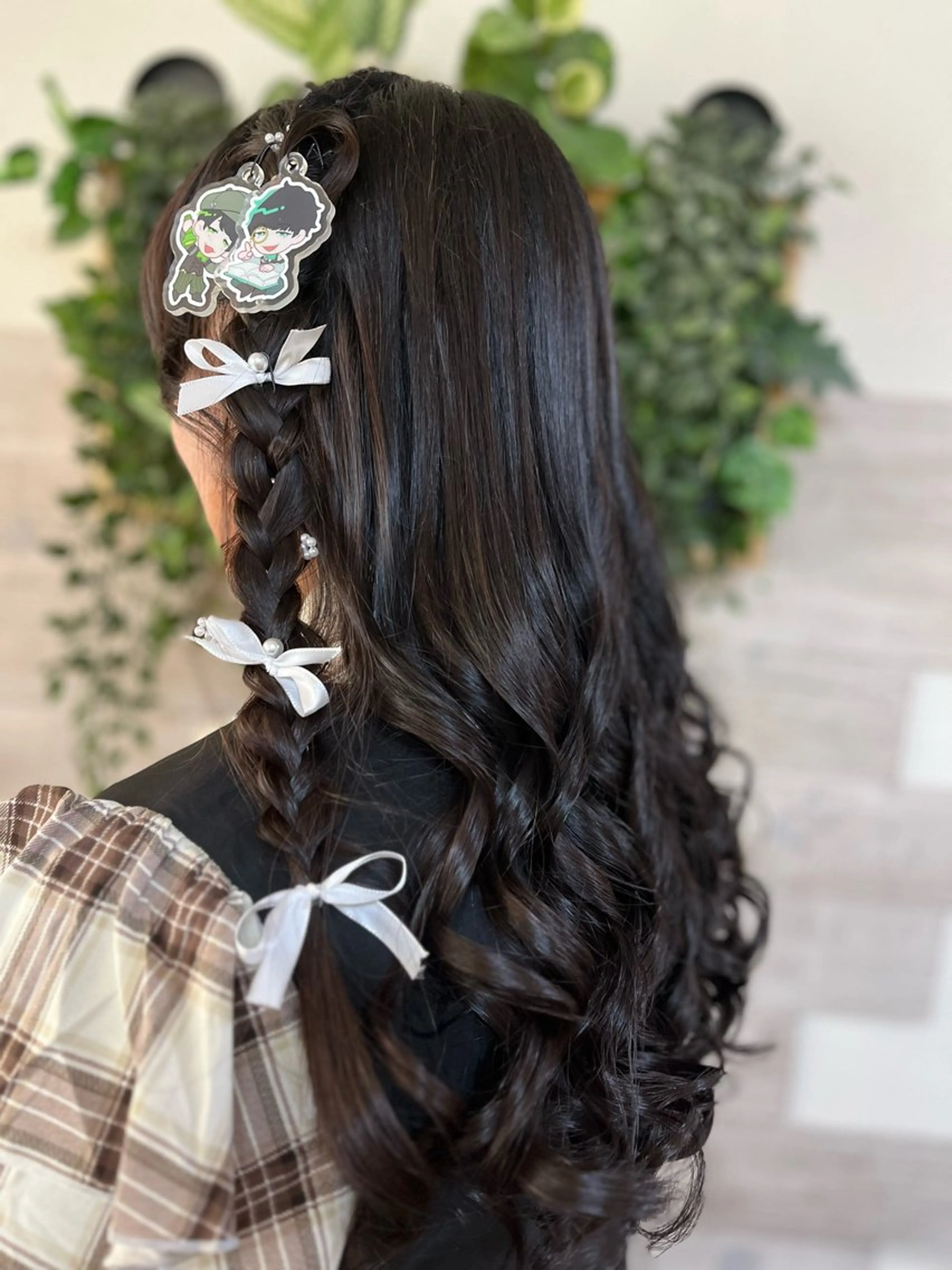 ヘアアレンジ ハーフアップ ヘアメ/着付け 清水玲歌のヘアスタイル