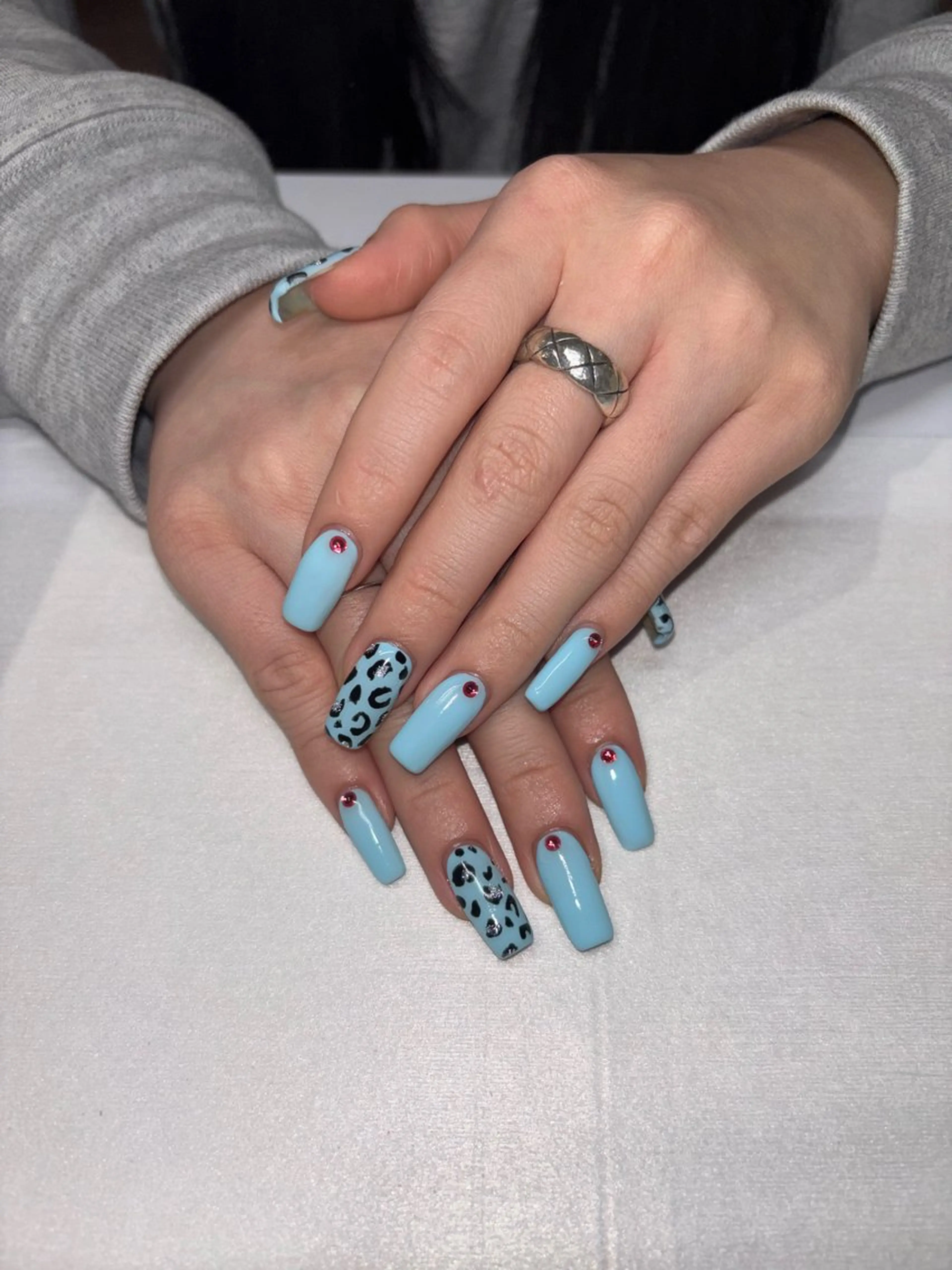 ネイル ハンドネイル 🩶韓国/ワンホン myu🩶のネイルデザイン