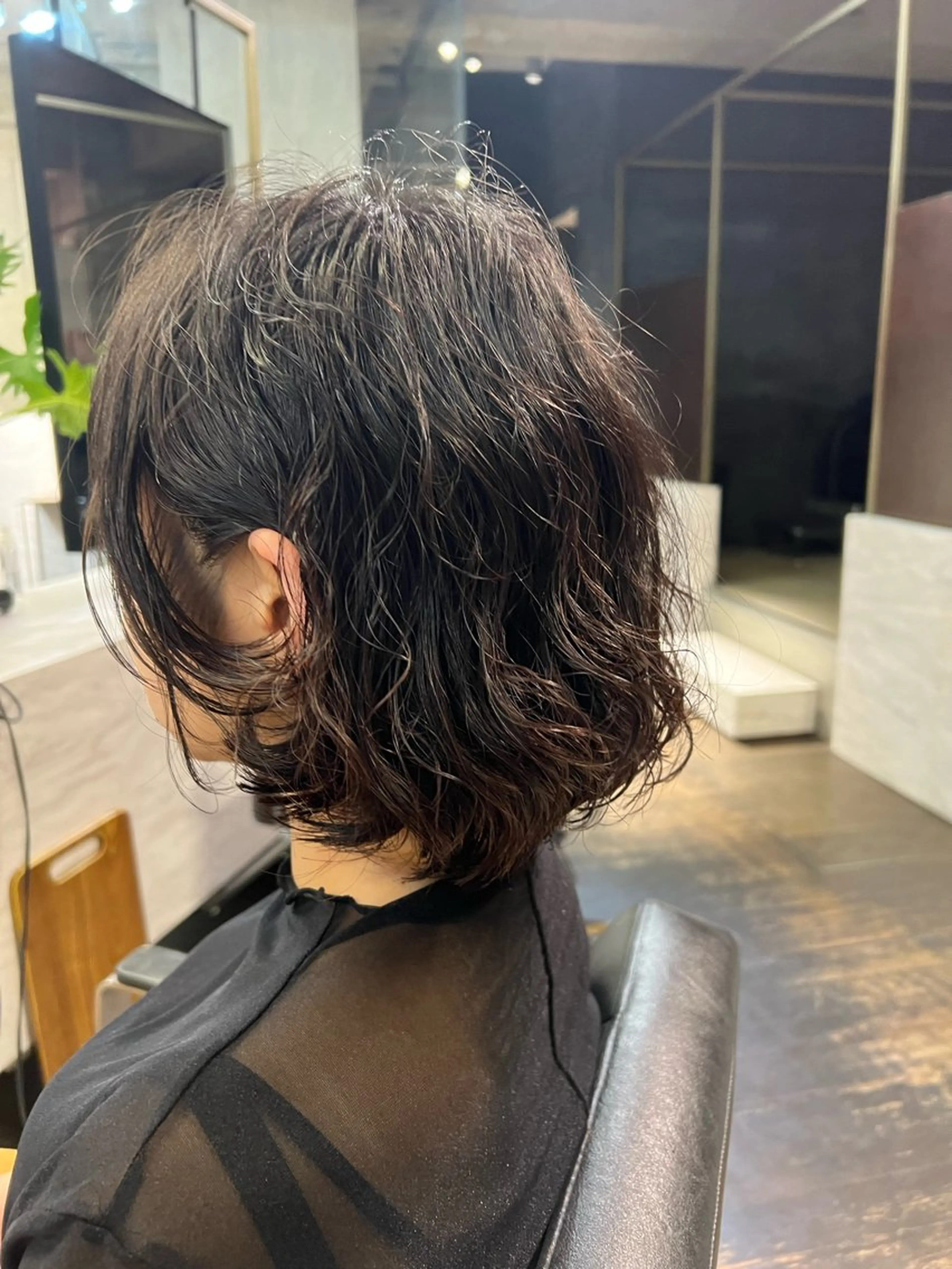 ミディアム パーマ ROBBY所属・松井美樹/似合わせ ガーリー・韓国のヘアスタイル