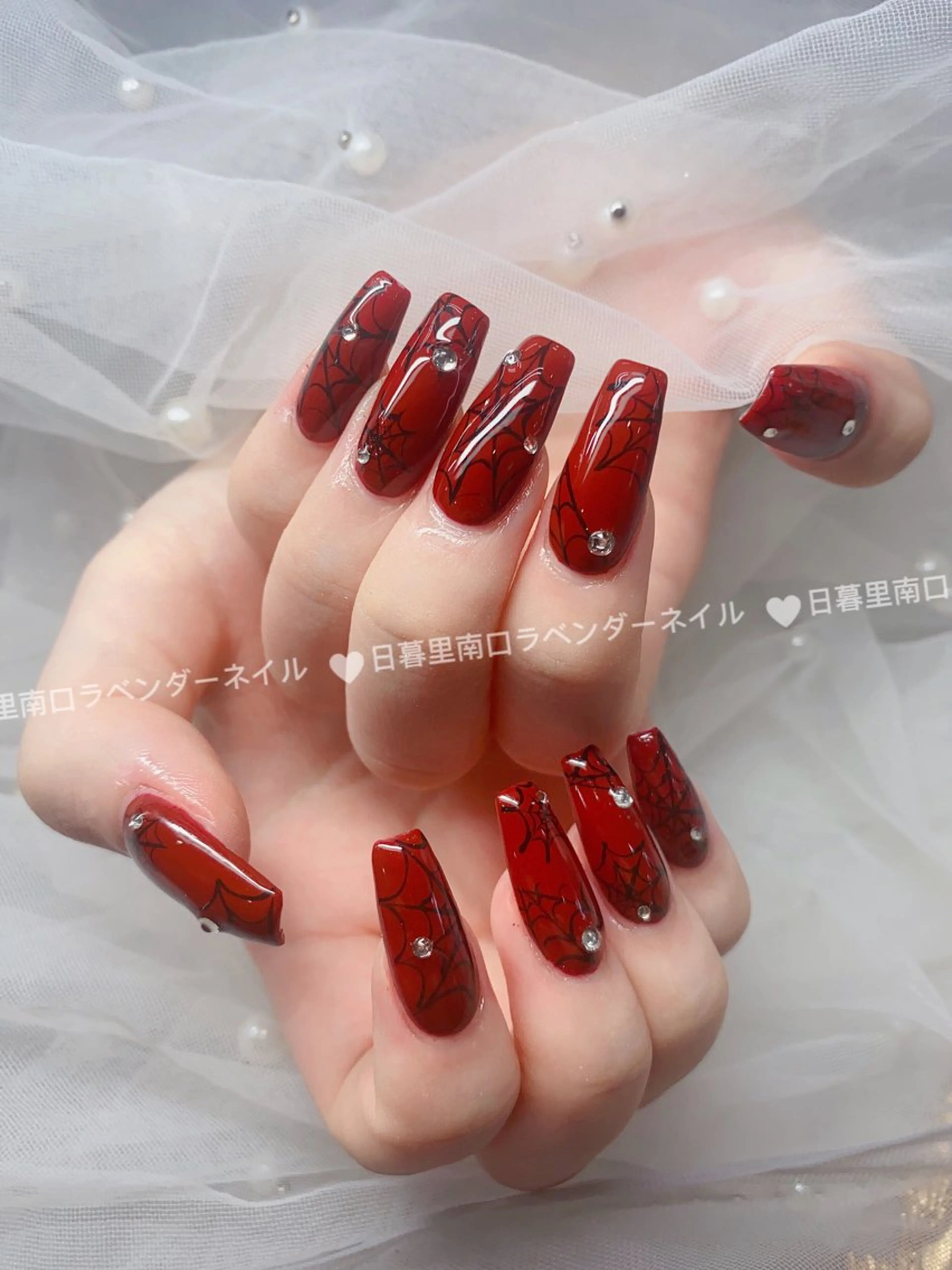 ネイル ラベンダー💖日暮里 ルル💖ネイルのネイルデザイン