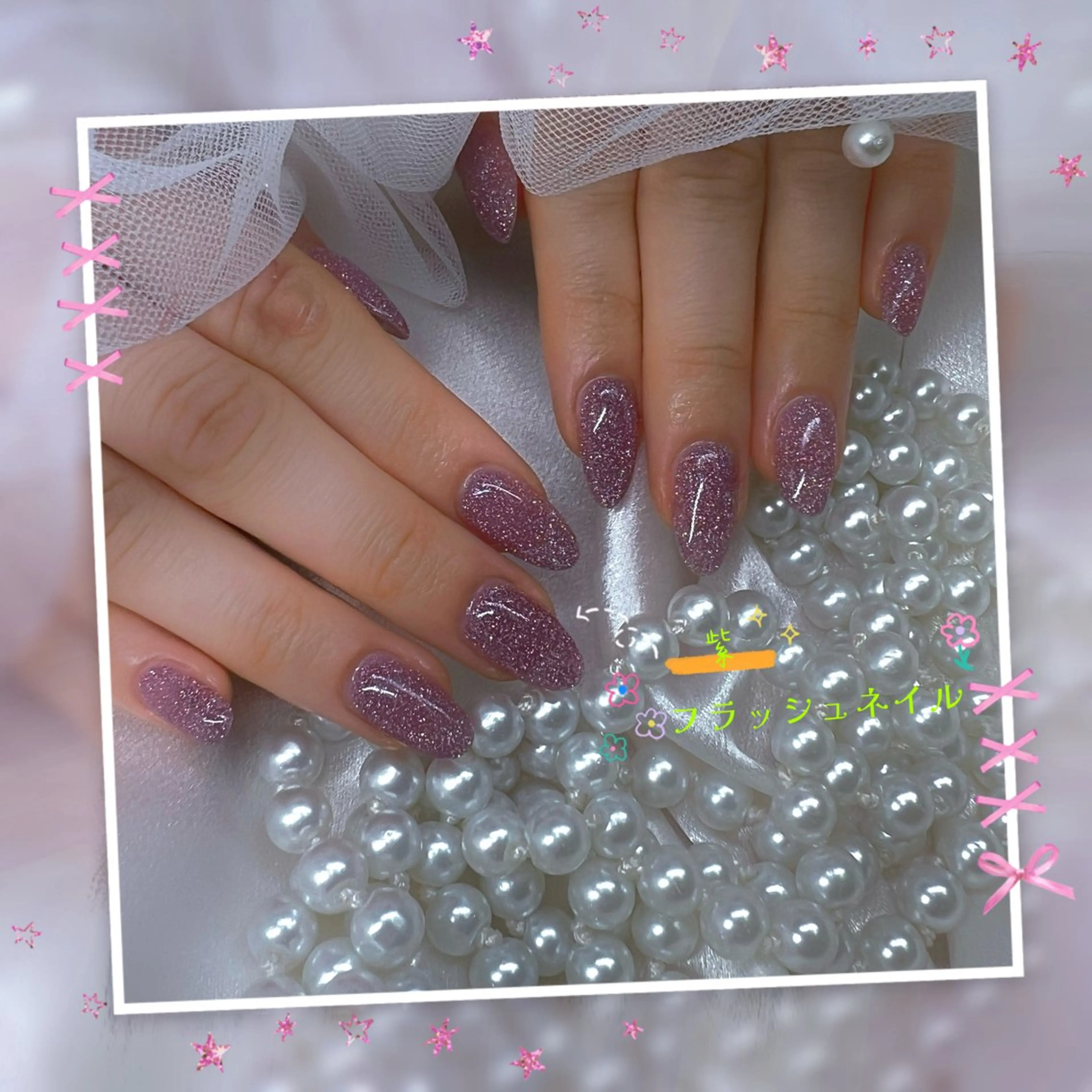 ネイル チークネイル フレンチネイル ガーリー グラデーション マグネットネイル ハンドネイル ハンドケア Chill Nailsalonのネイルデザイン