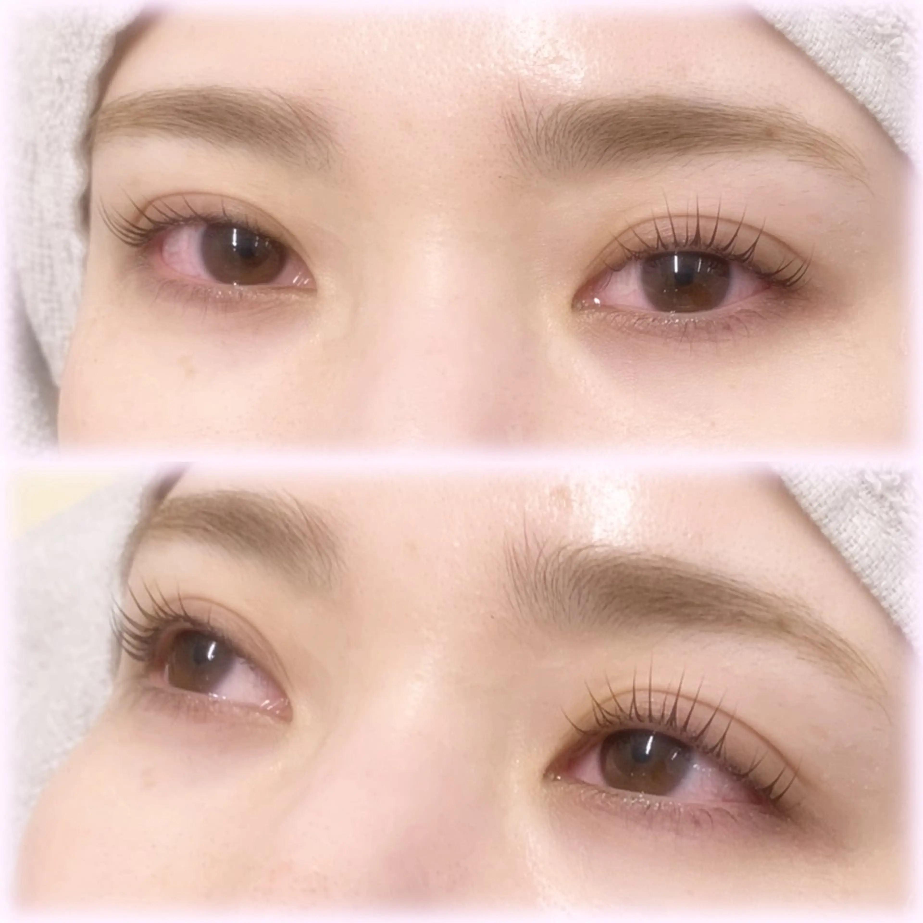 マツエク・マツパ 一重×まつ毛パーマ 💕萌愛 💕のマツエク・マツパデザイン