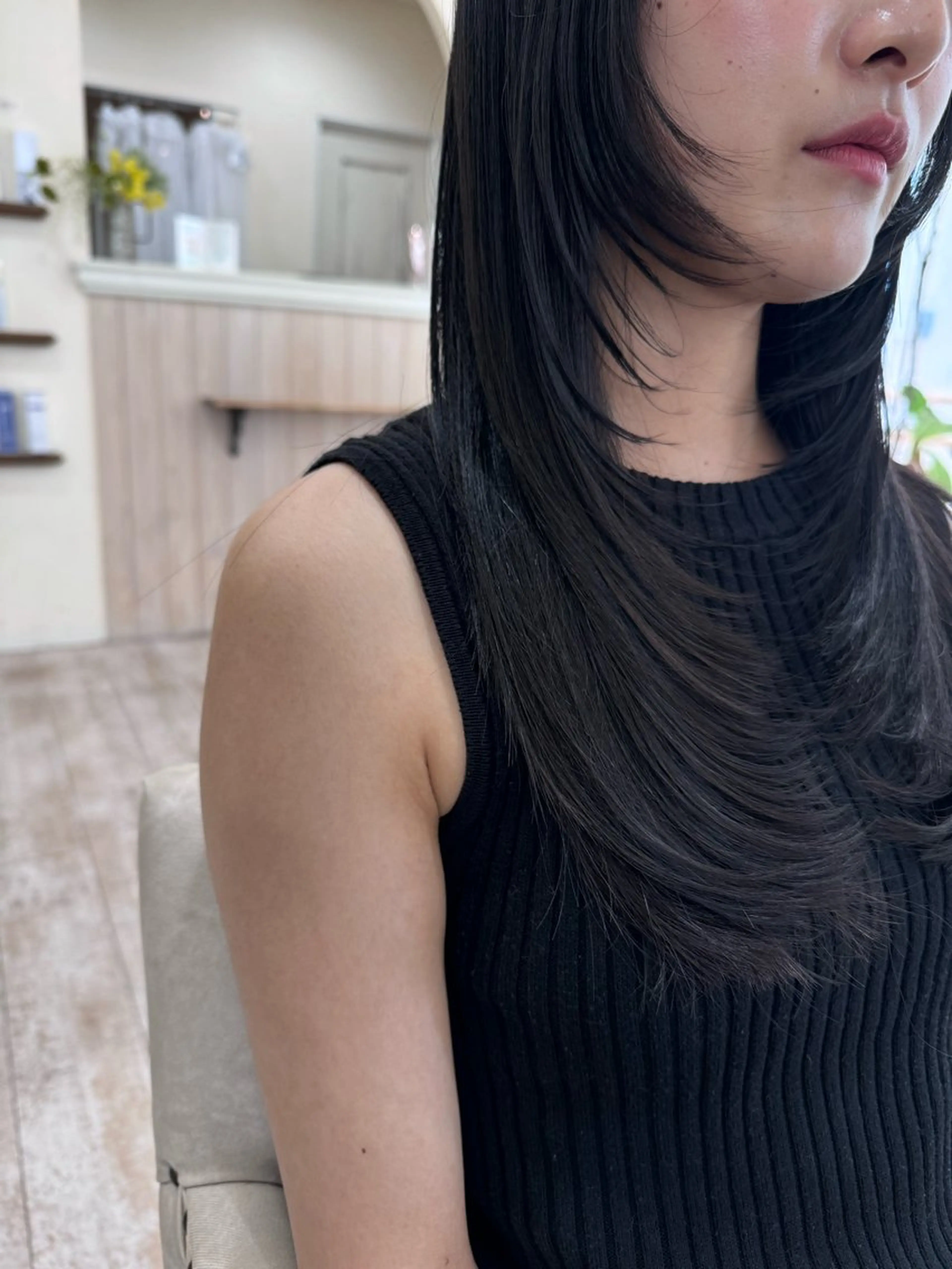 ロング カラー ヘアアレンジ 髪質改善 レイヤーカット ロング カット ヘアカラー トリートメント 新越谷noble店長 松本拓也▶◀*.のヘアスタイル
