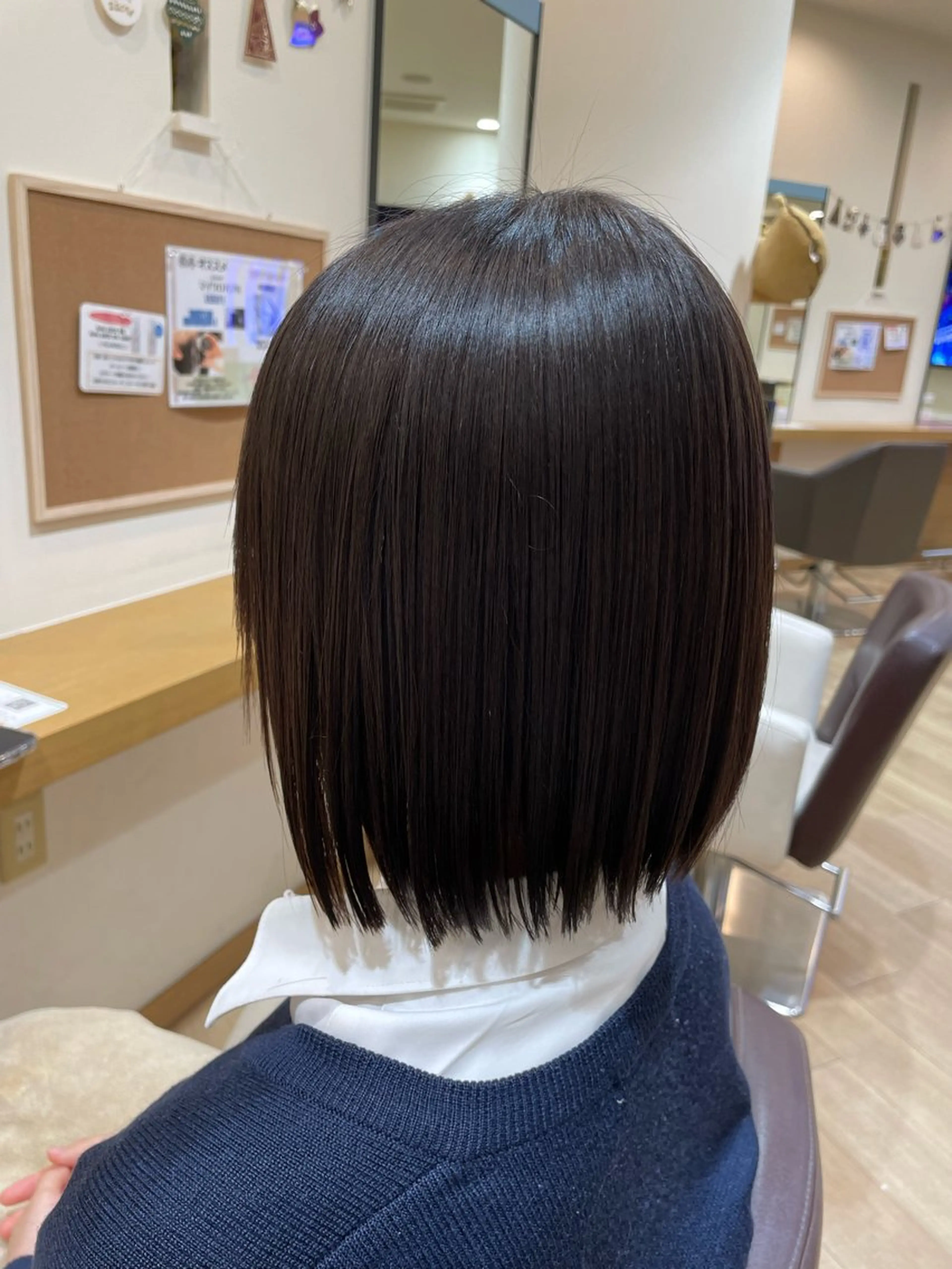 ショート パーマ カット 縮毛矯正 トリートメント 韓国レイヤー🎀/ 顔周り特化🎀/豊田のヘアスタイル