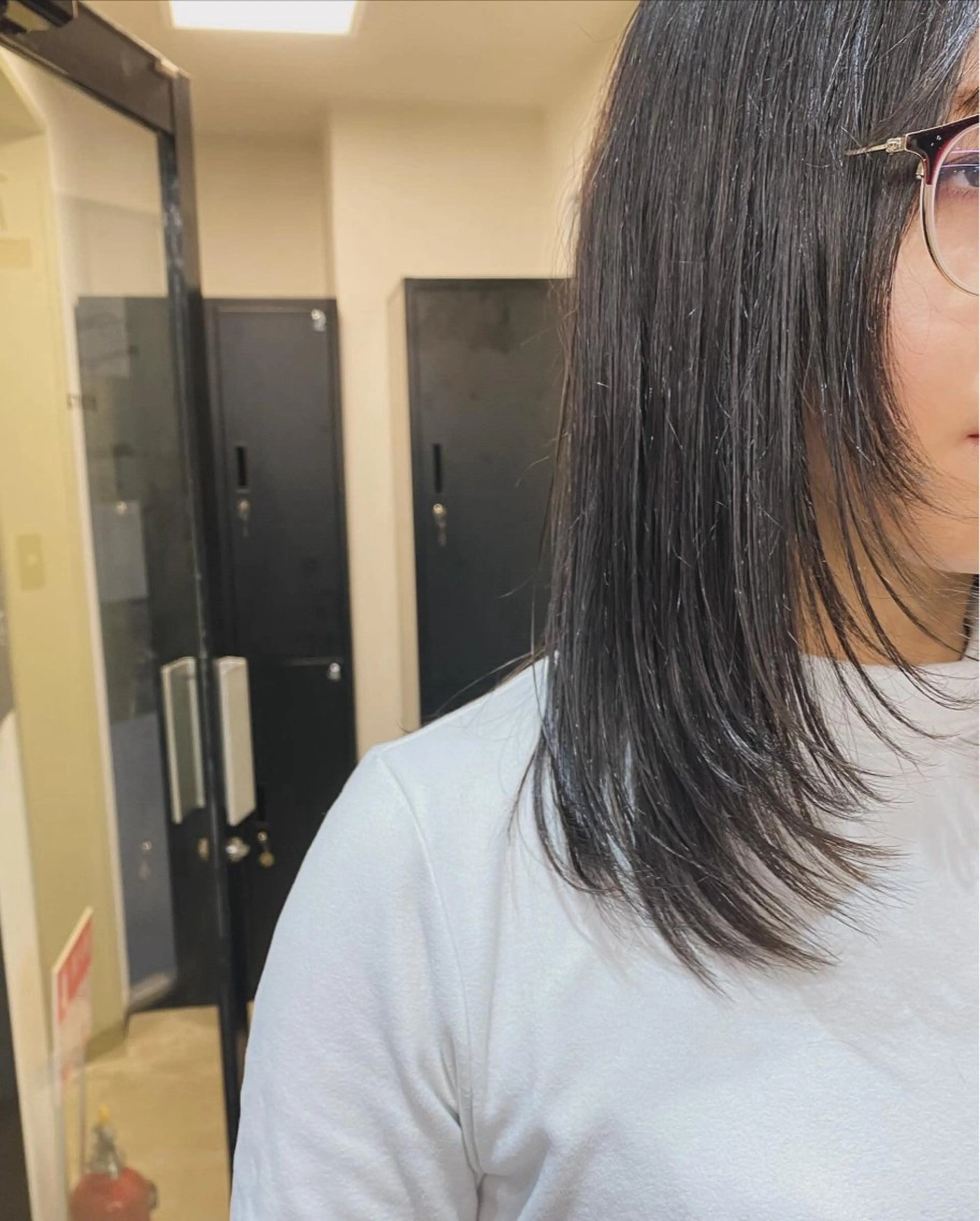 セミロング カラー レイヤーカット カット ヘアカラー トリートメント レイヤー×髪質改善✨ 渋谷/佐藤侑哉のヘアスタイル