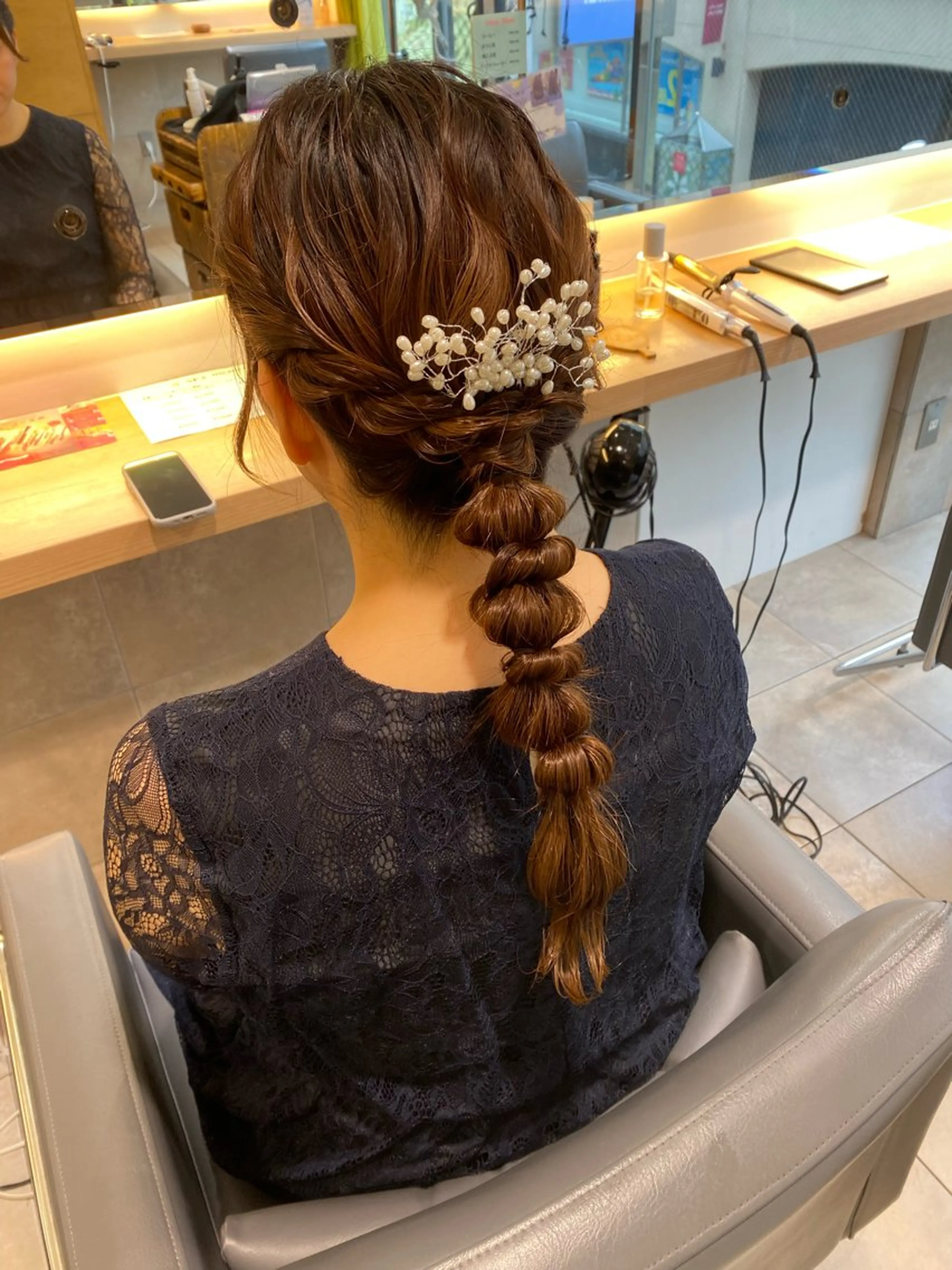 ロング 谷川 あかりのヘアスタイル