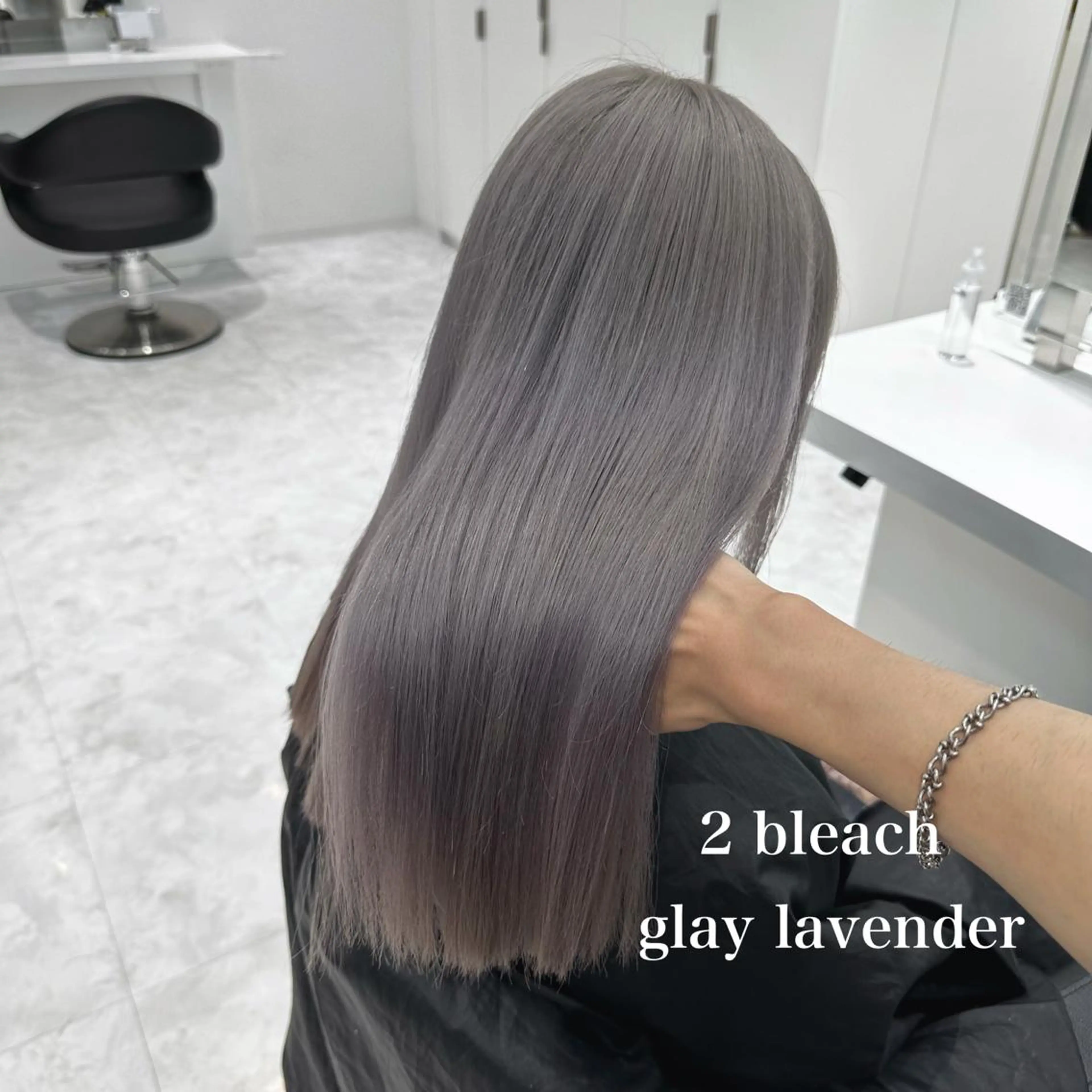 ミディアム カラー ヘアカラー トリートメント ヘッドスパ ヘアセット ♡上品韓国髪♡ブラ ウン/SAYATOのヘアスタイル