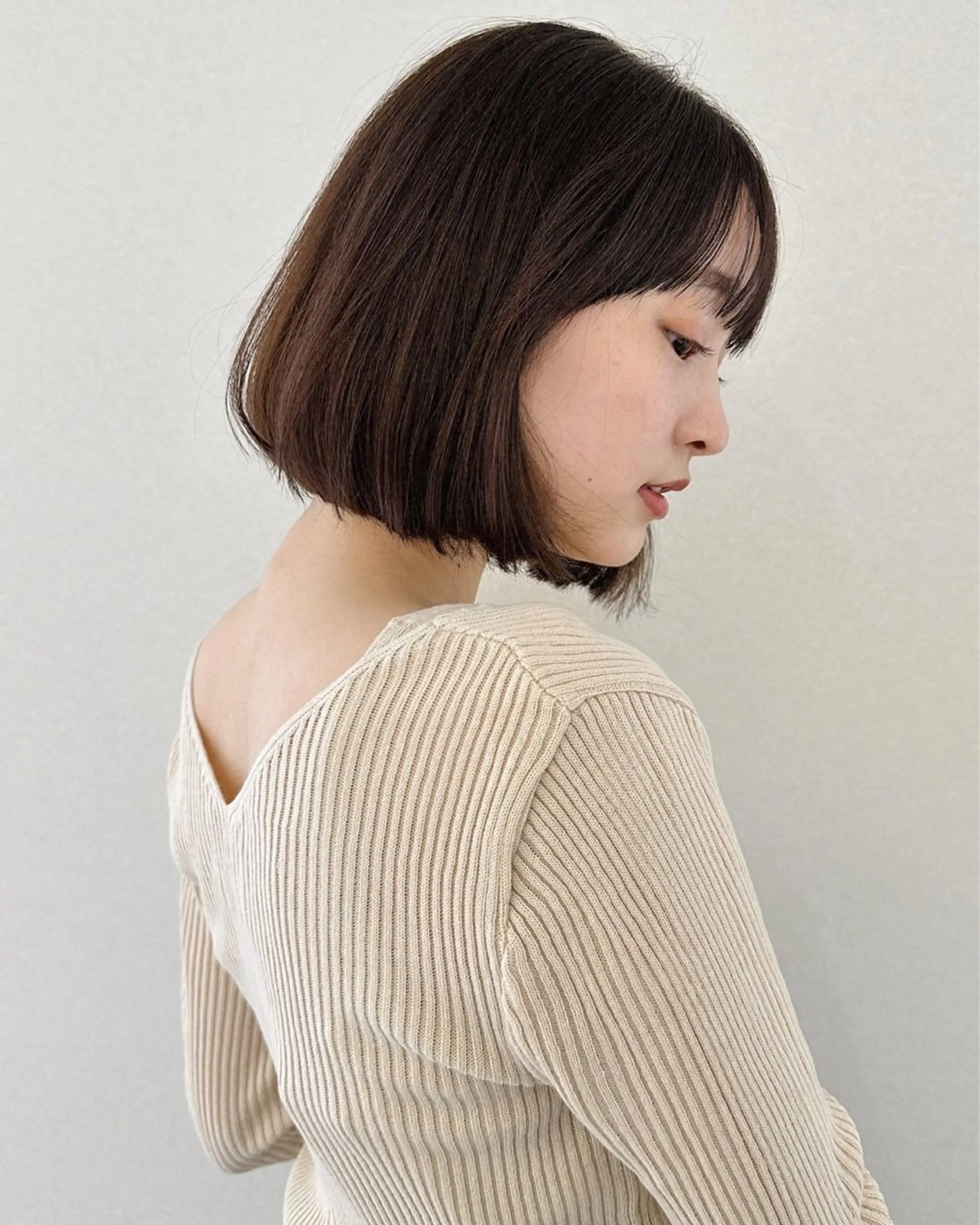 ショート ボブ COA GINZA 佐藤壮真のヘアスタイル