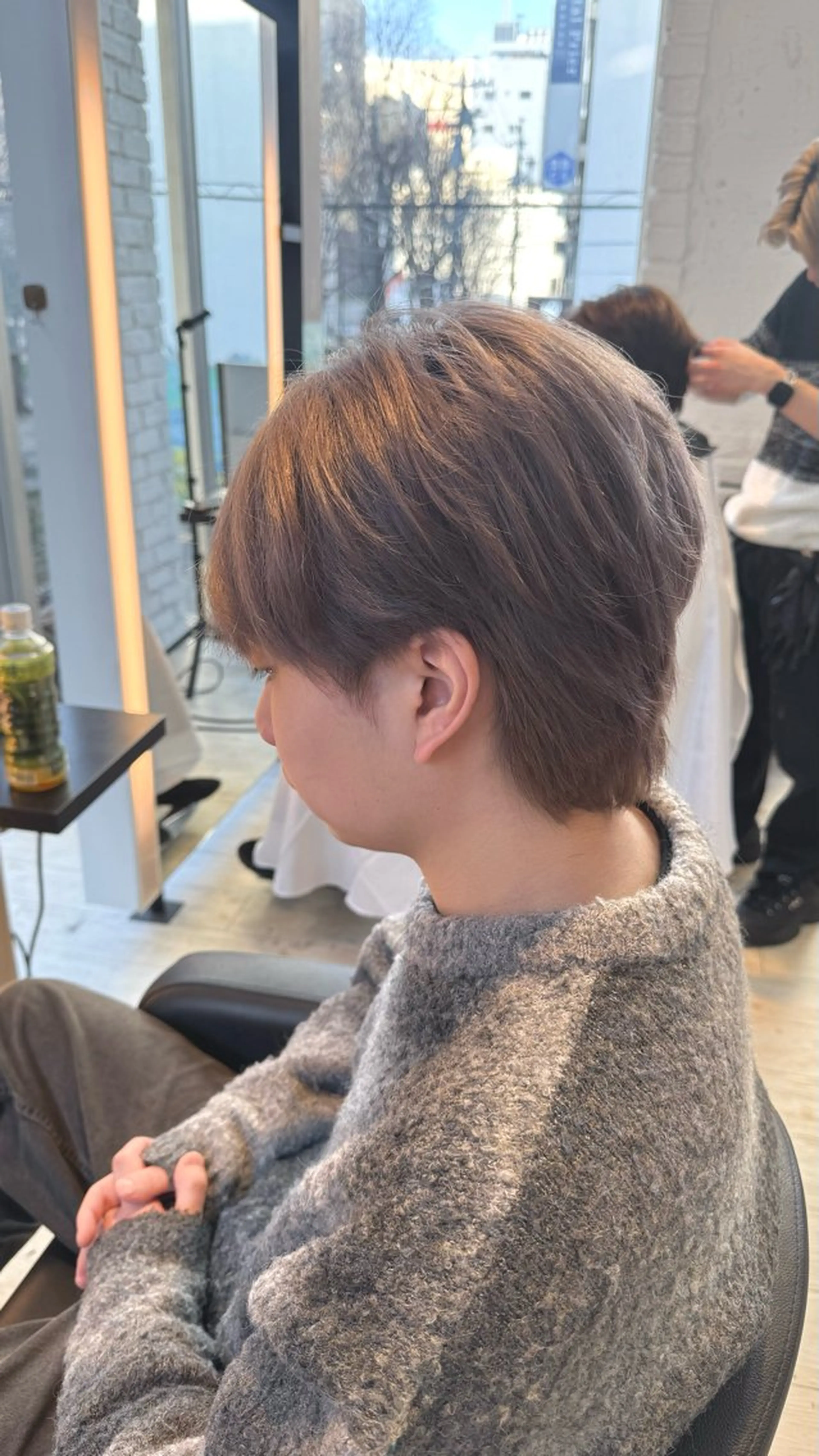 カラー メンズ カット ヘアカラー トリートメント rinko/メンズ/ ブリーチカラー/栄のヘアスタイル