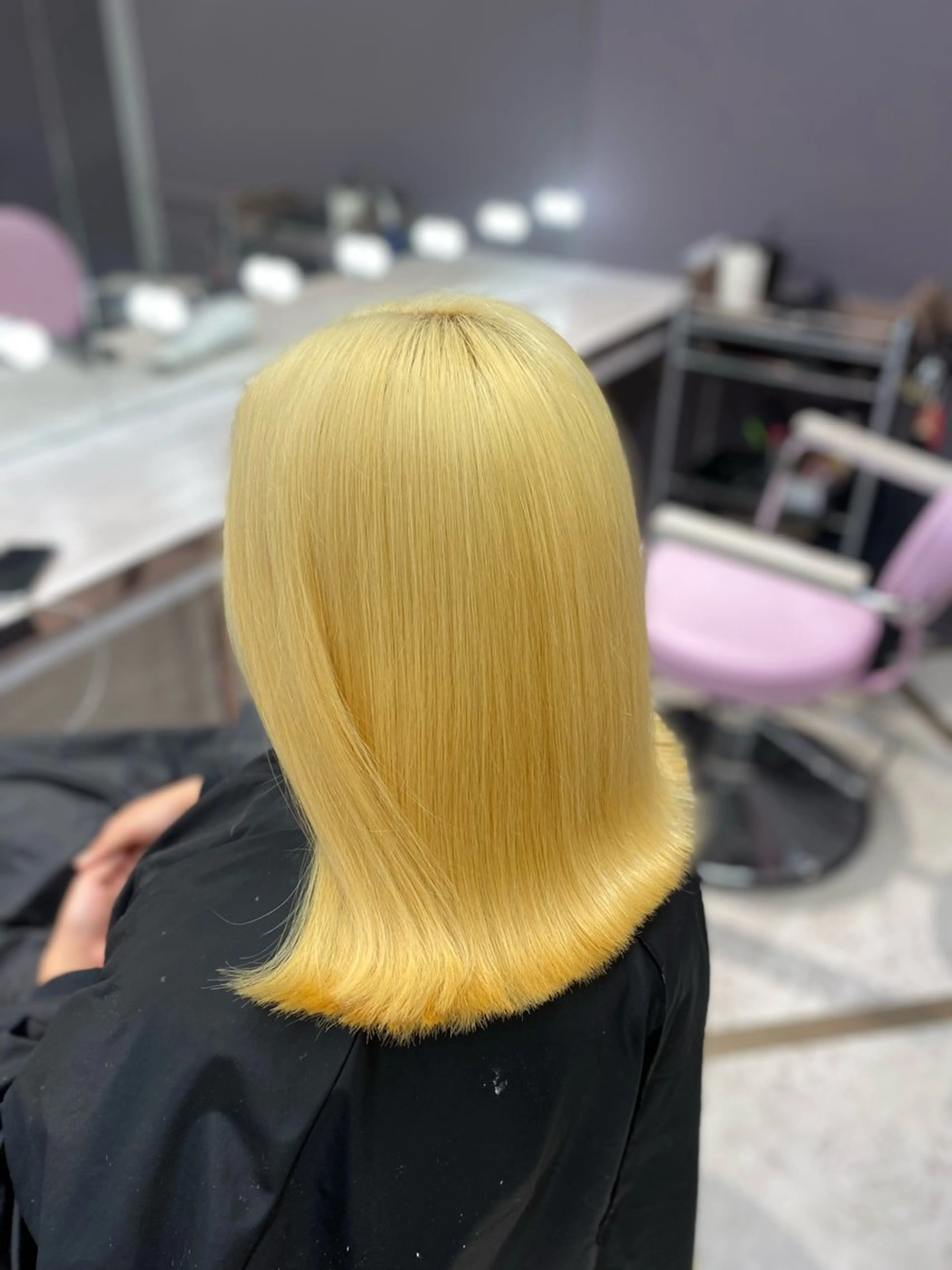 ミディアム 韓国風モテヘア 🇰🇷aki♡のヘアスタイル