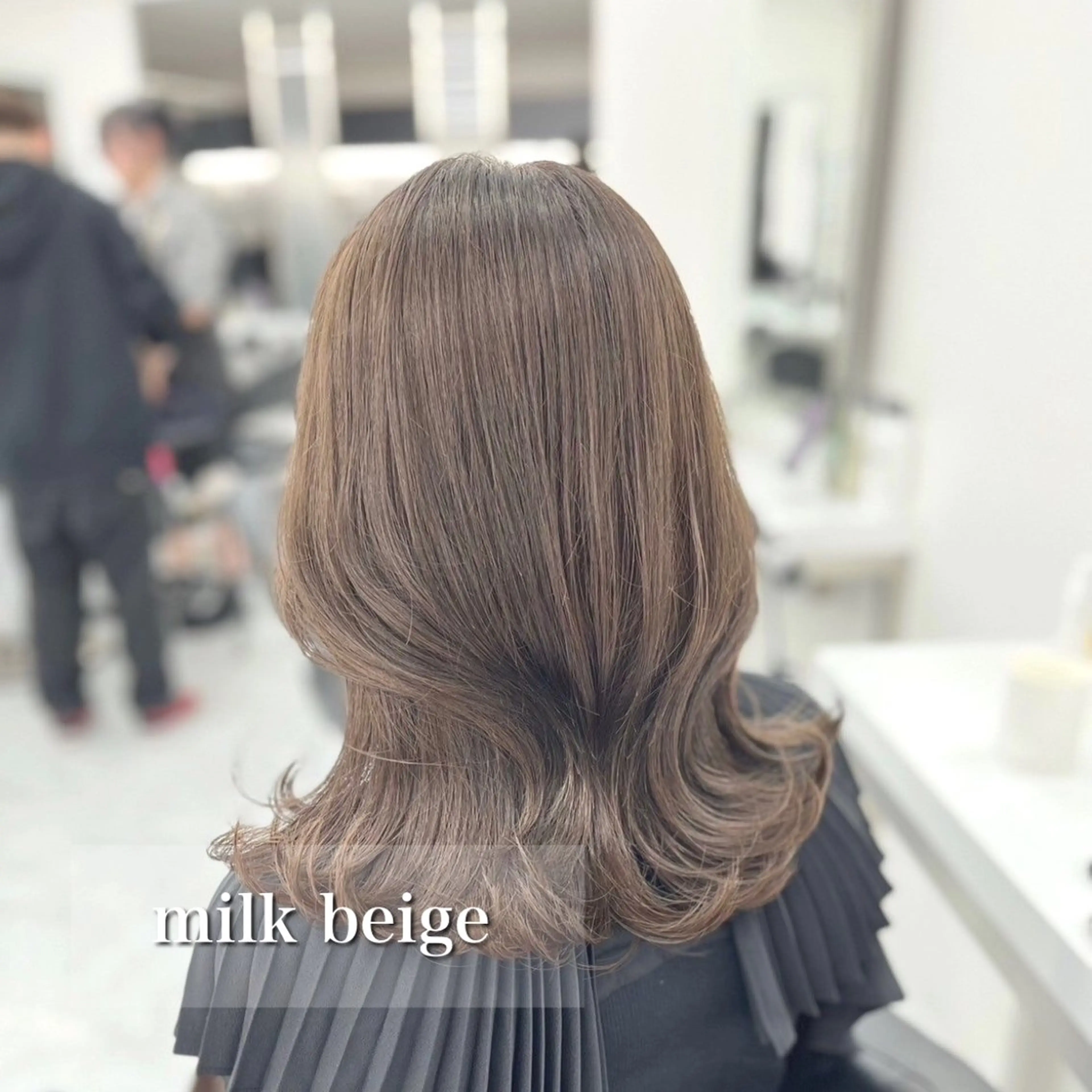 カラー 髪質改善 透明感ベージュ🤎 manami👒🌿のヘアスタイル