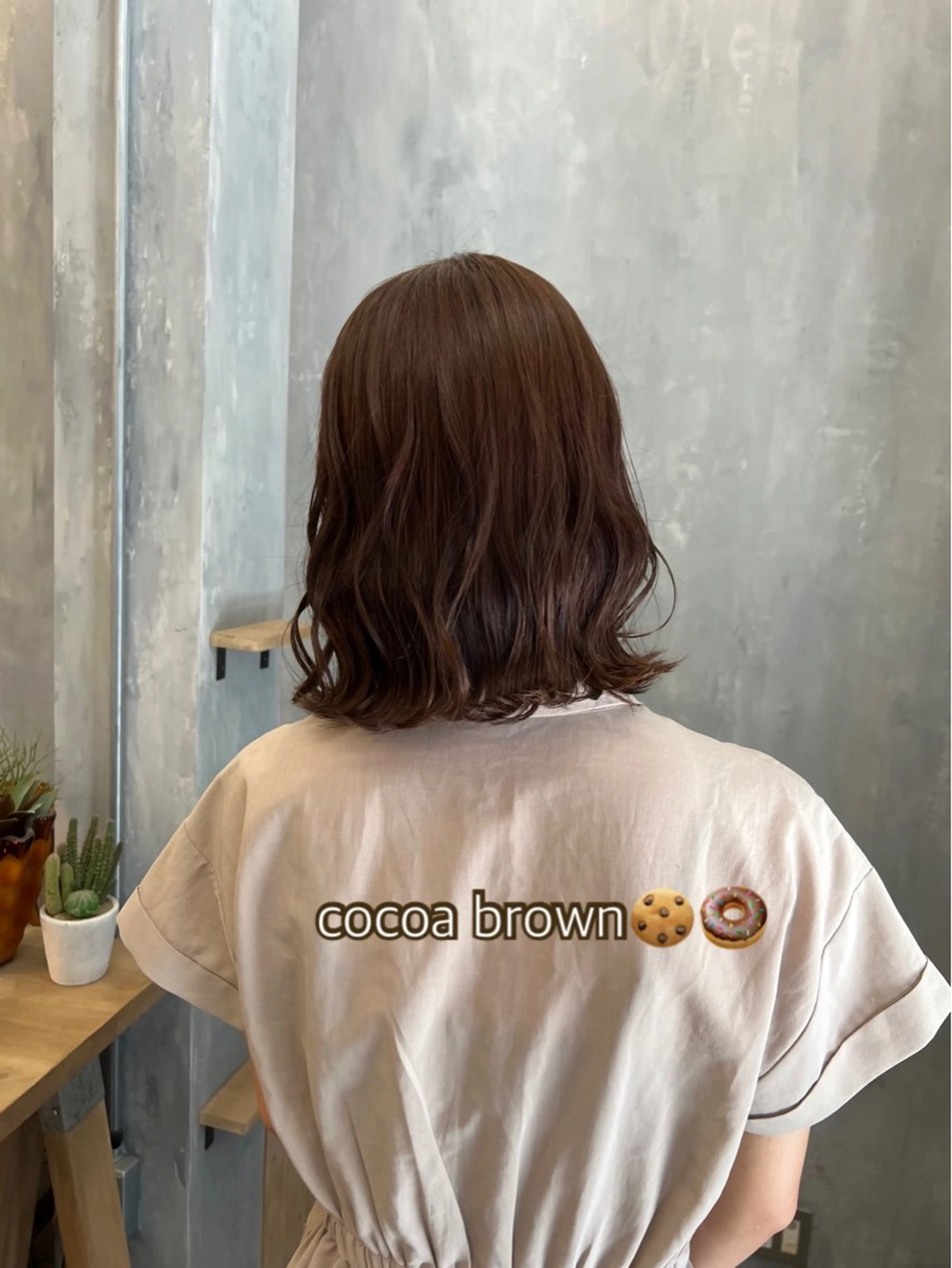 ショート Asobi所属・透明感♡くすみカラー 🍏Haruka🍏のヘアスタイル