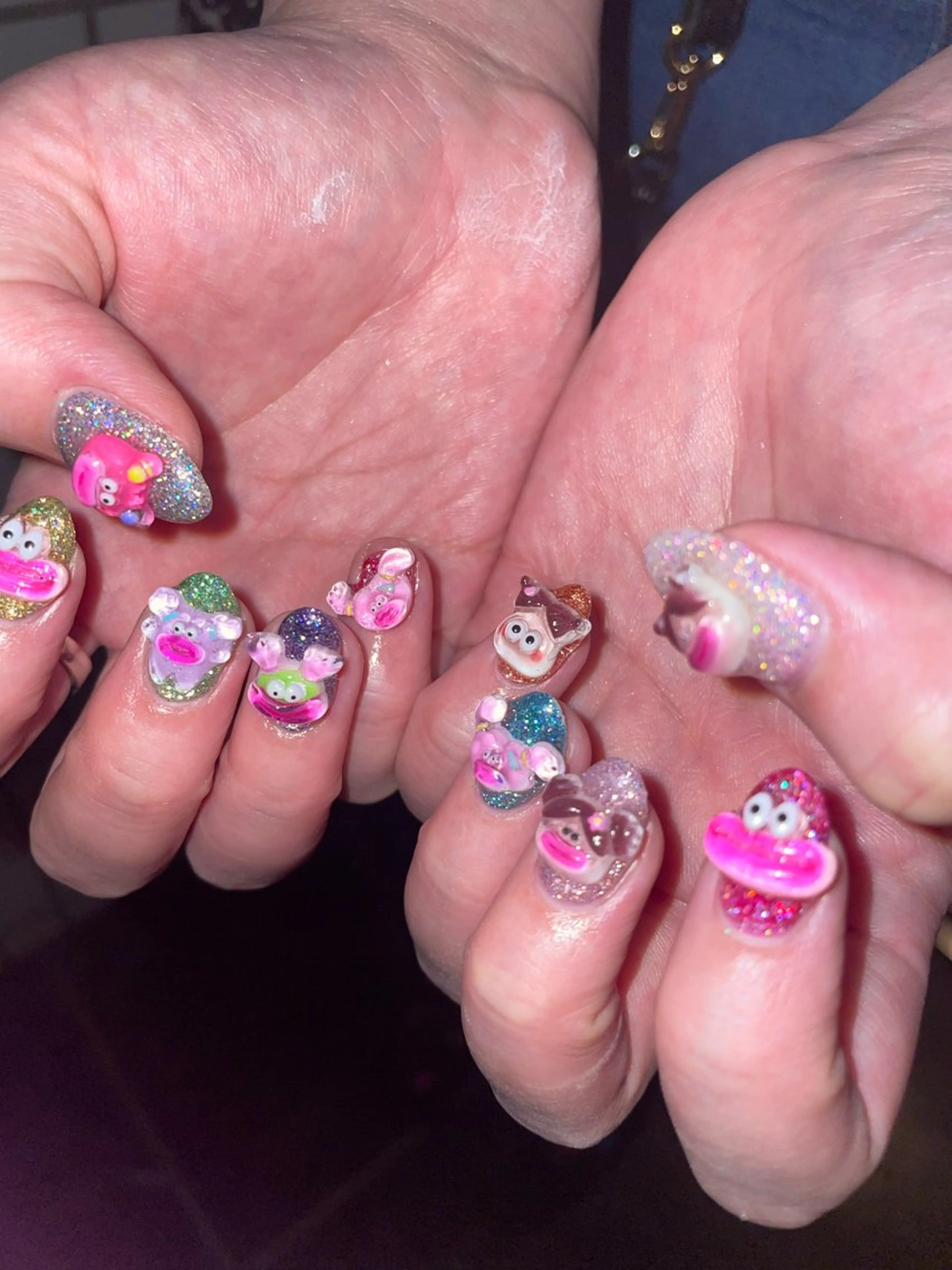 ネイル 持ち込み Nail ヌシん家 AKANEのネイルデザイン