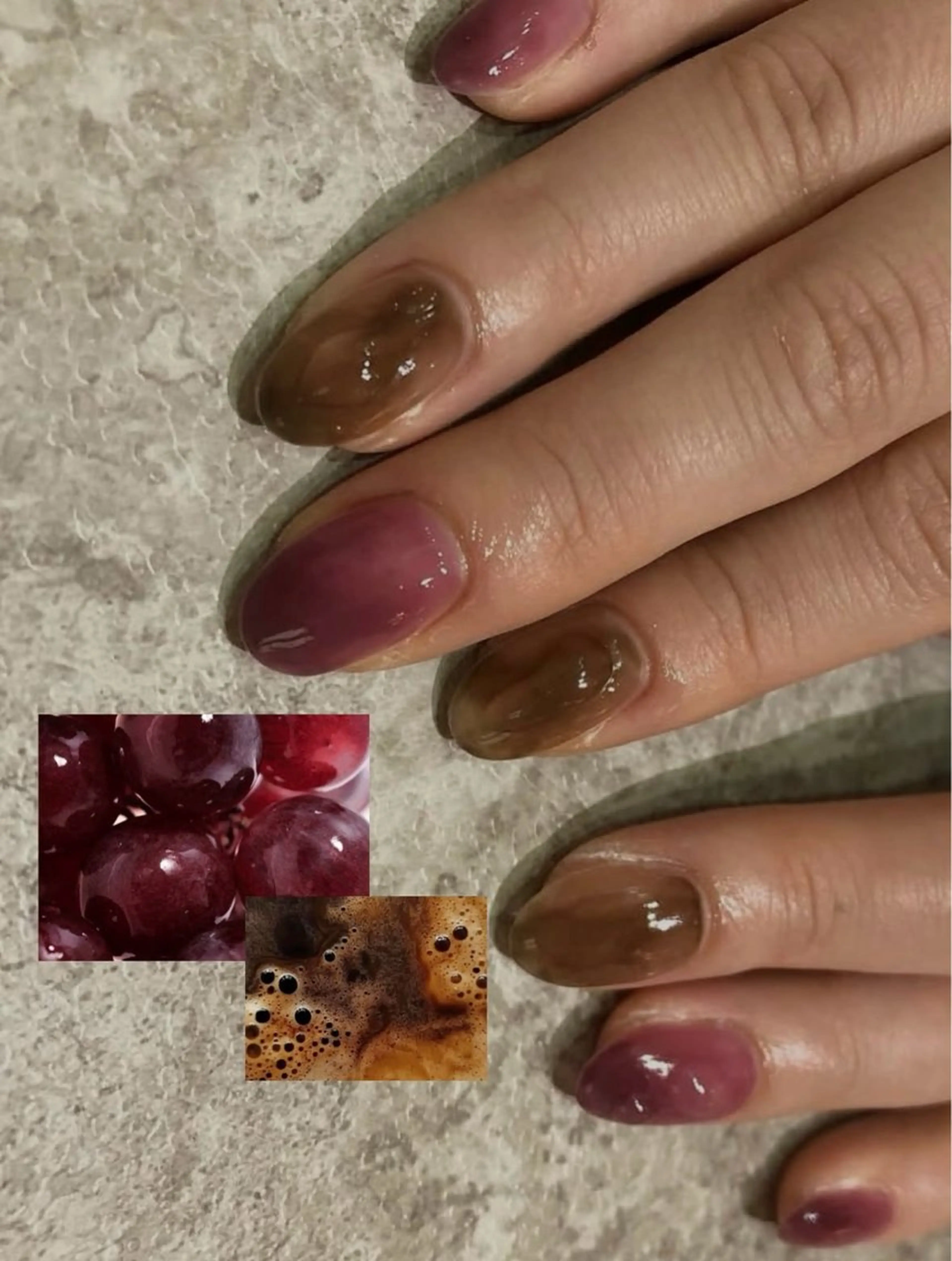 ネイル 持ち込み ニュアンスネイル⌇ Rukka💅🫧のネイルデザイン