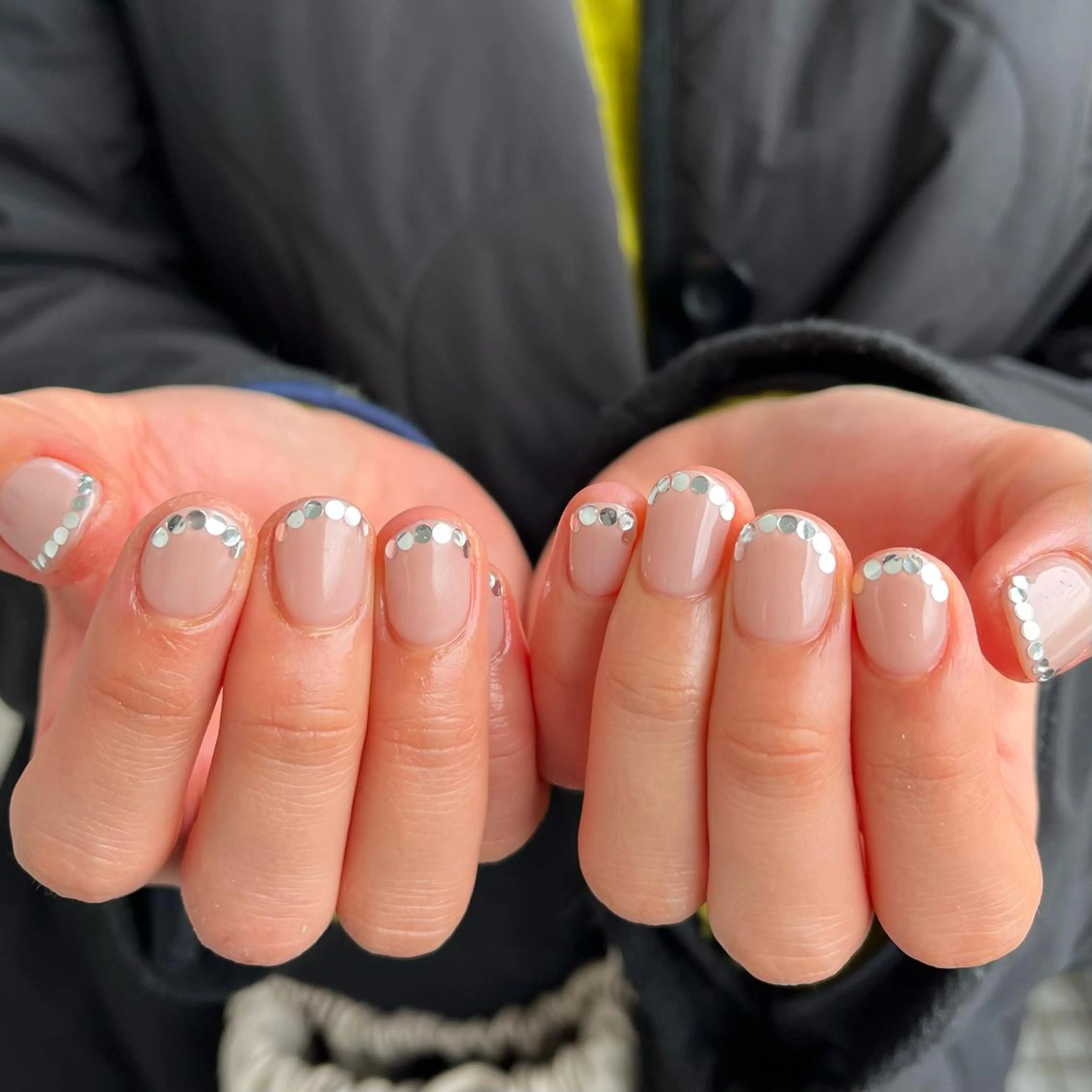 ネイル シンプルネイル ハンドネイル 🤎Two ERI🤎のネイルデザイン