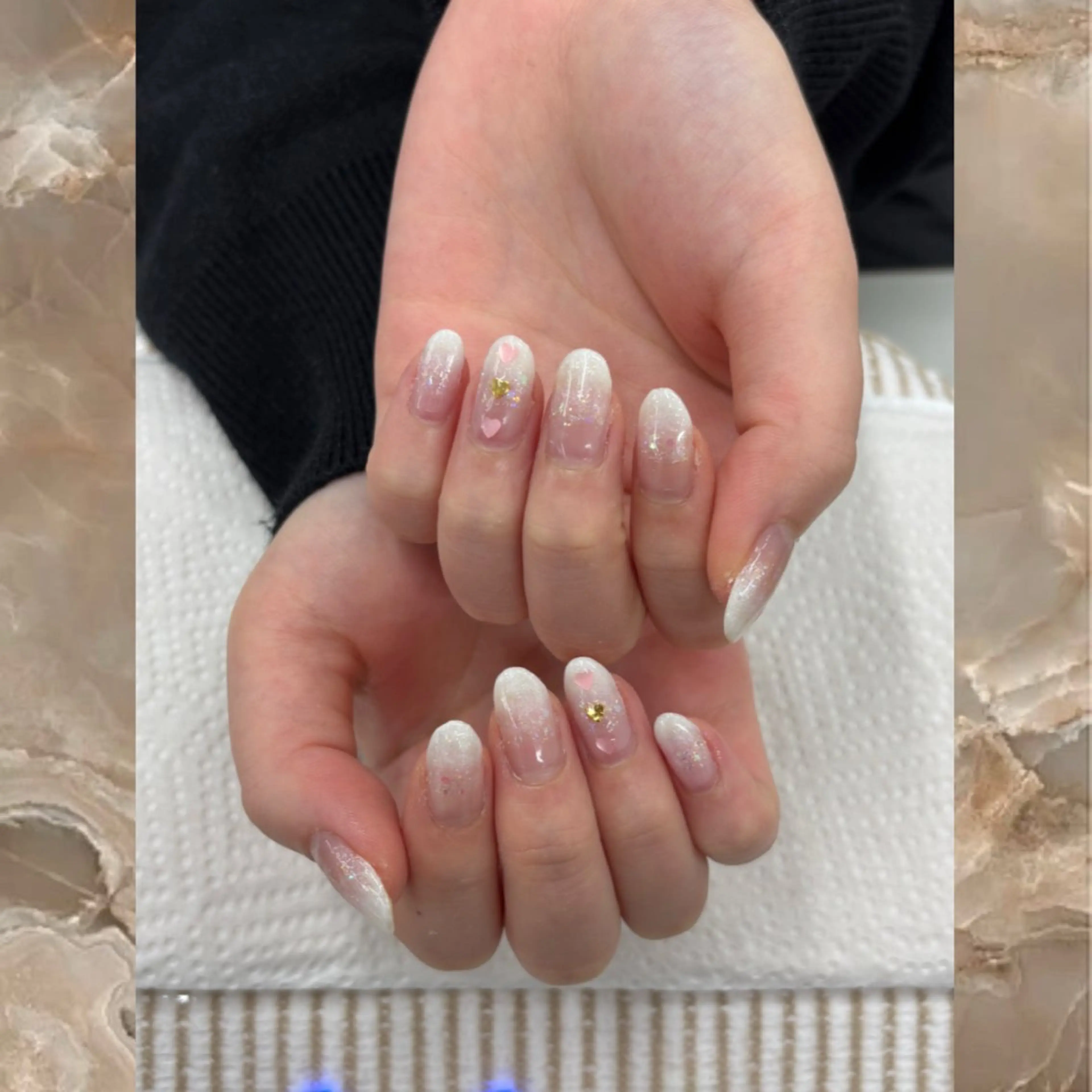 ネイル グラデーション 長谷川 葵のネイルデザイン