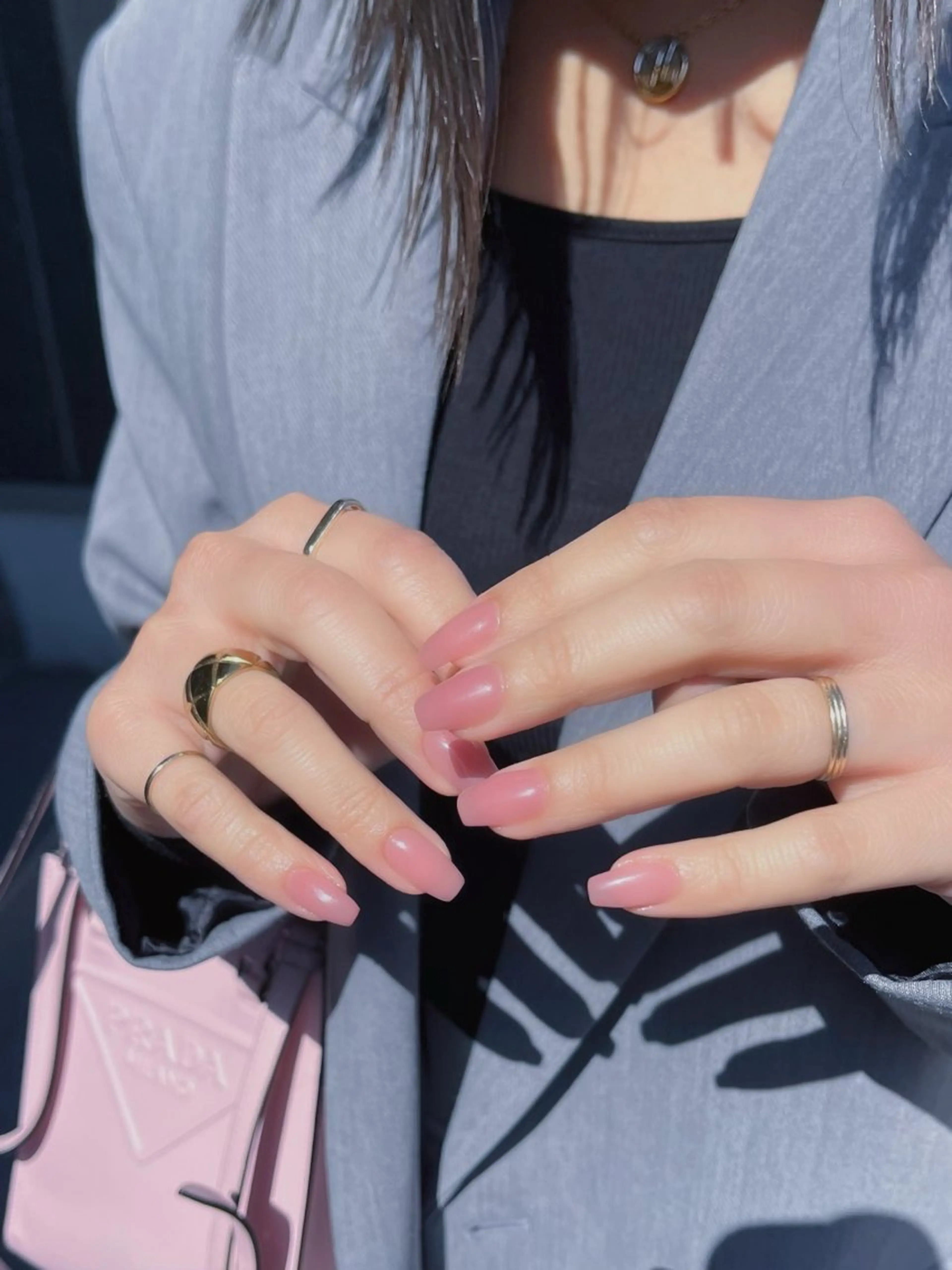 ネイル フットネイル キラキラネイル マグネットネイル ワンカラーネイル スカルプネイル nine.🦋 YUKOのネイルデザイン