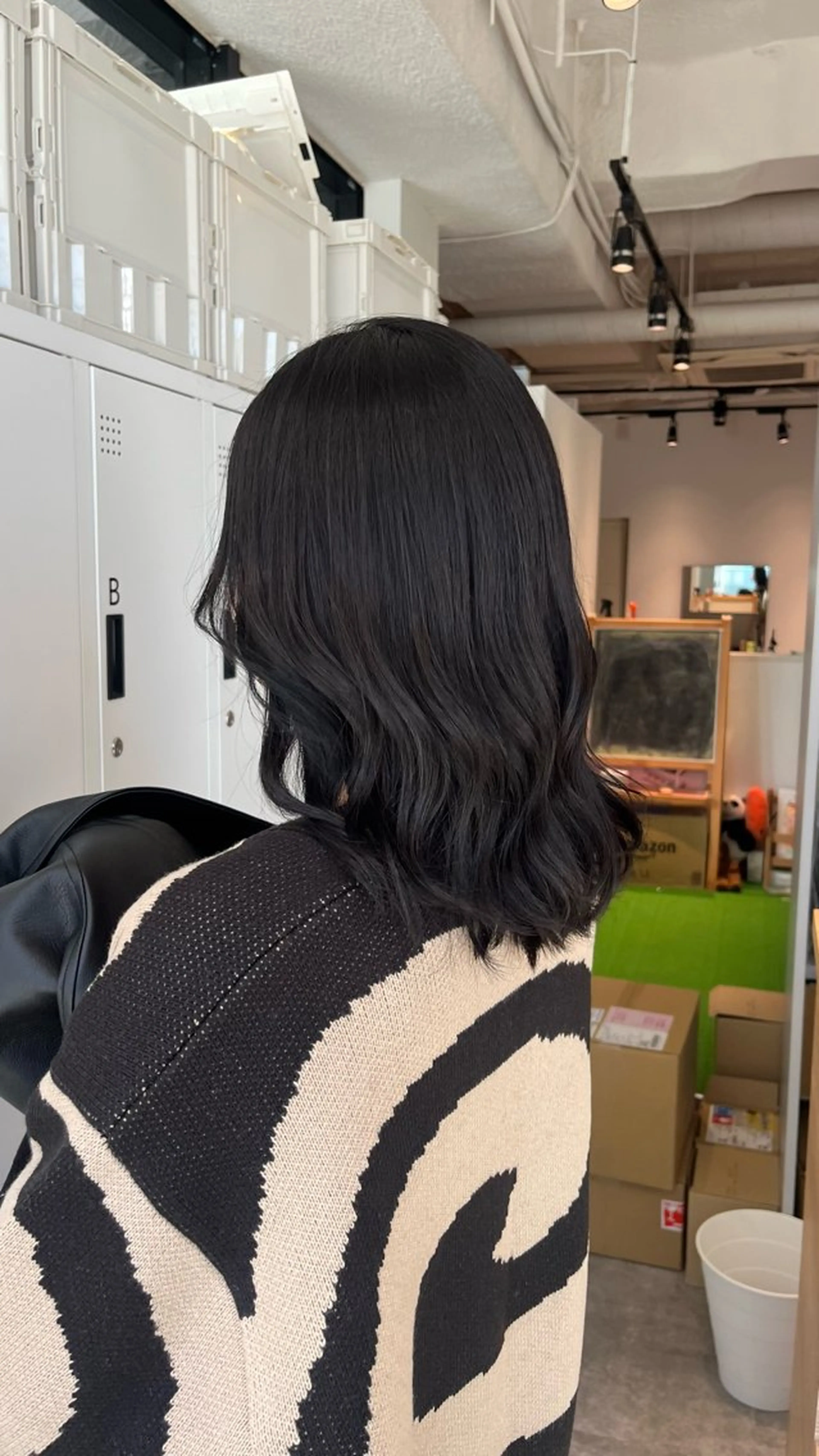 ミディアム non .のヘアスタイル