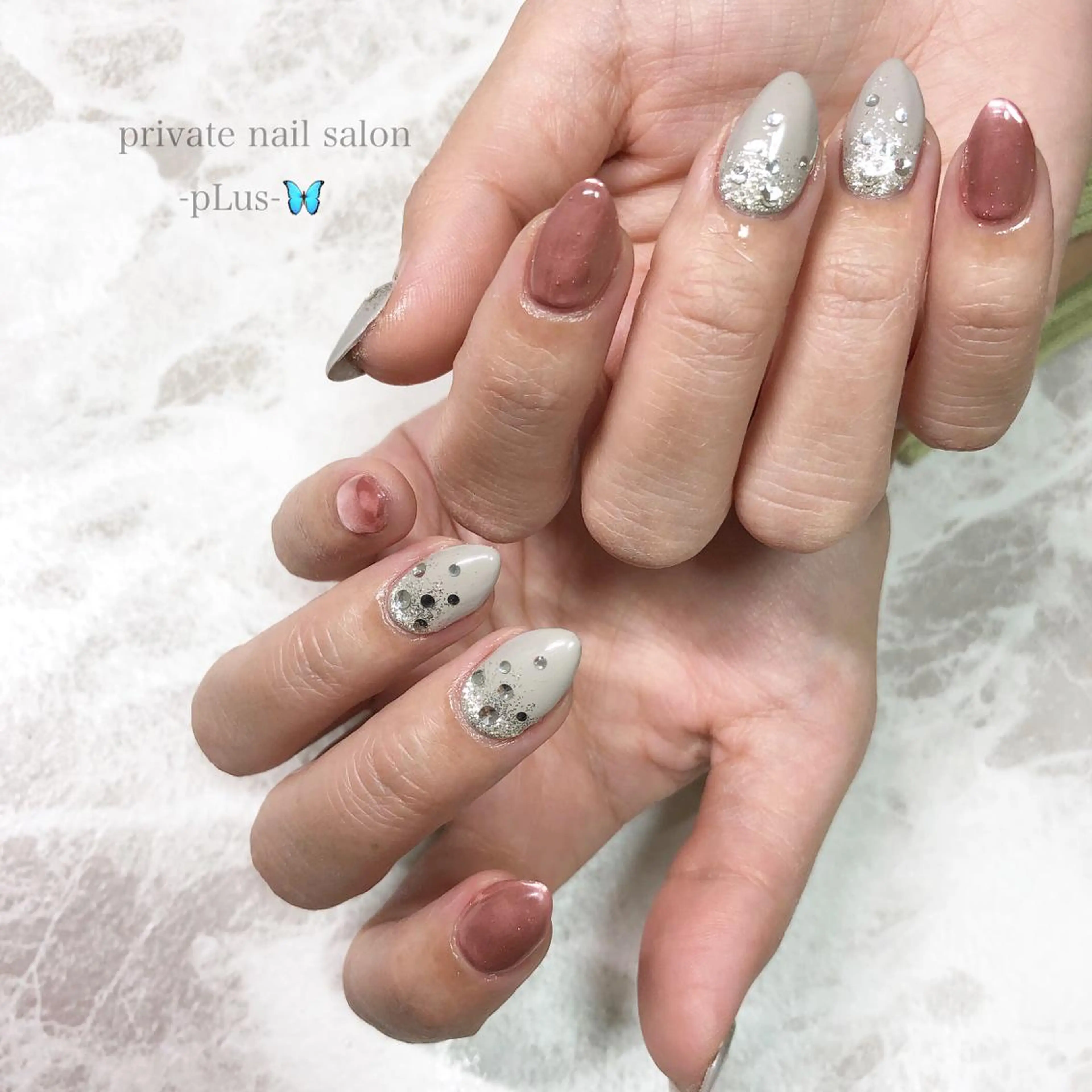 ネイル 冬ネイル nail salon 7_seven_所属・nail salon 7 _seven_のネイルデザイン