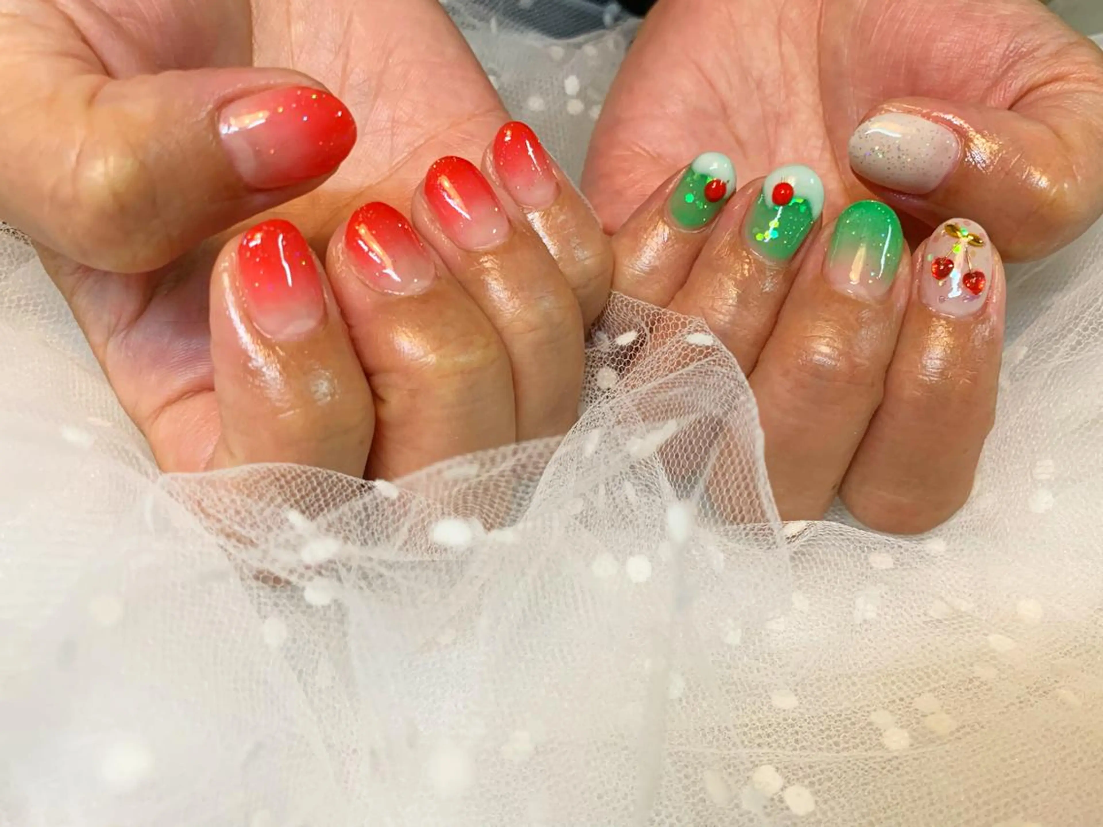 ネイル ハンドネイル フットネイル GéRanium Harukaのネイルデザイン