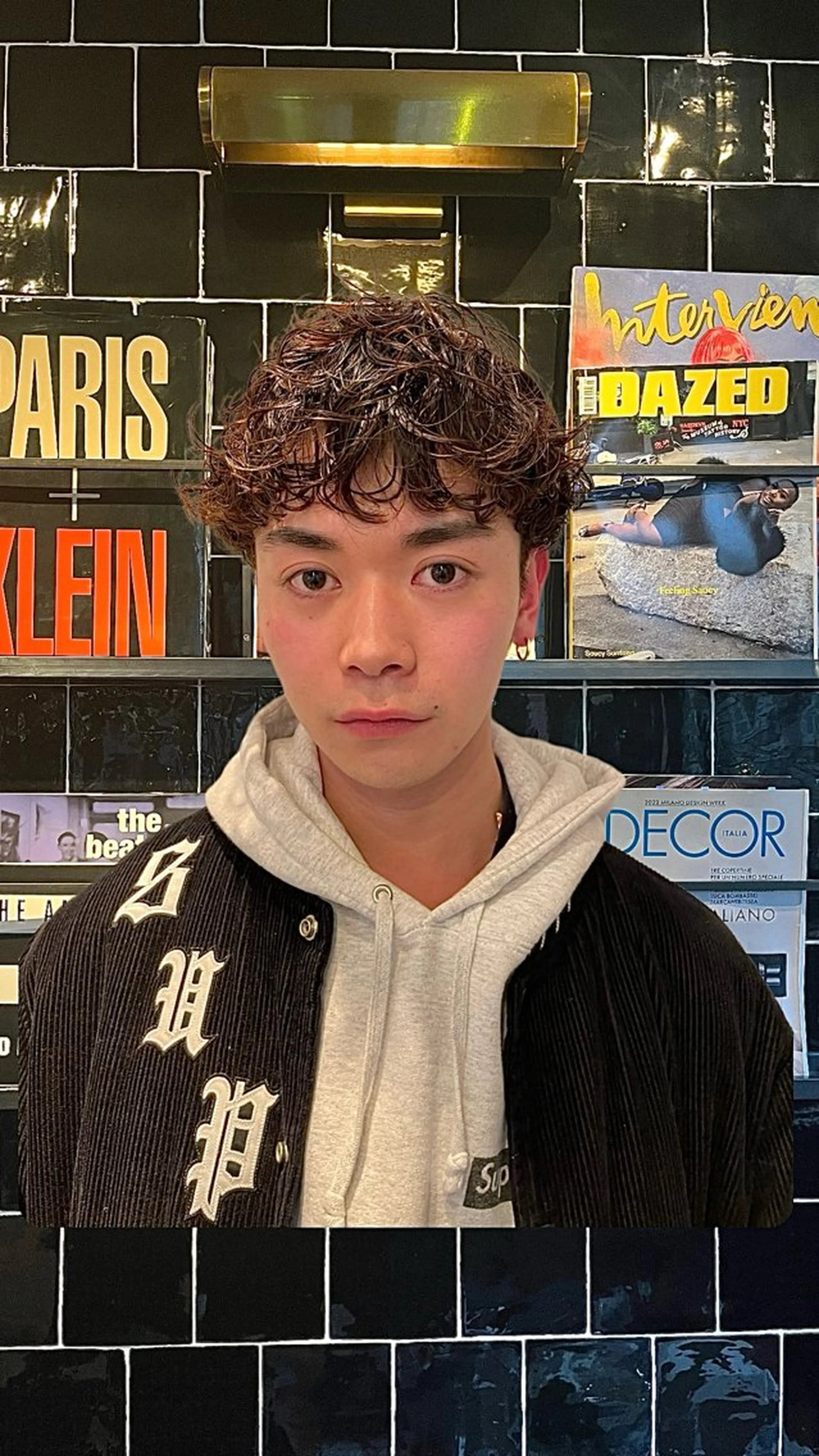 パーマ メンズ カット パーマ トリートメント デザインパーマ🌀 KAISEIのヘアスタイル