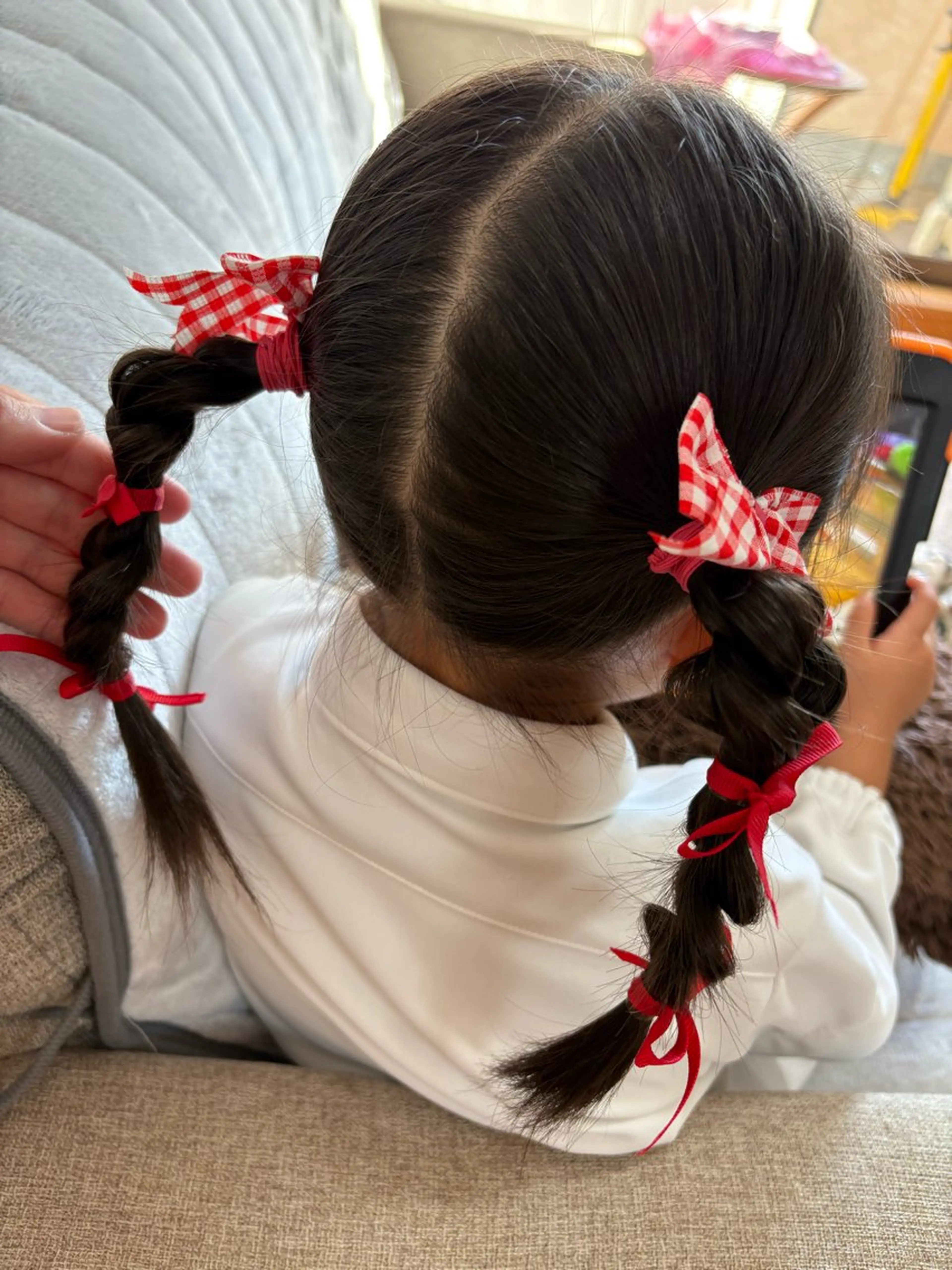 ヘアアレンジ キッズ liage越谷店所属・liage ܀ꕤ୭* ちばかつら𖦞のヘアスタイル