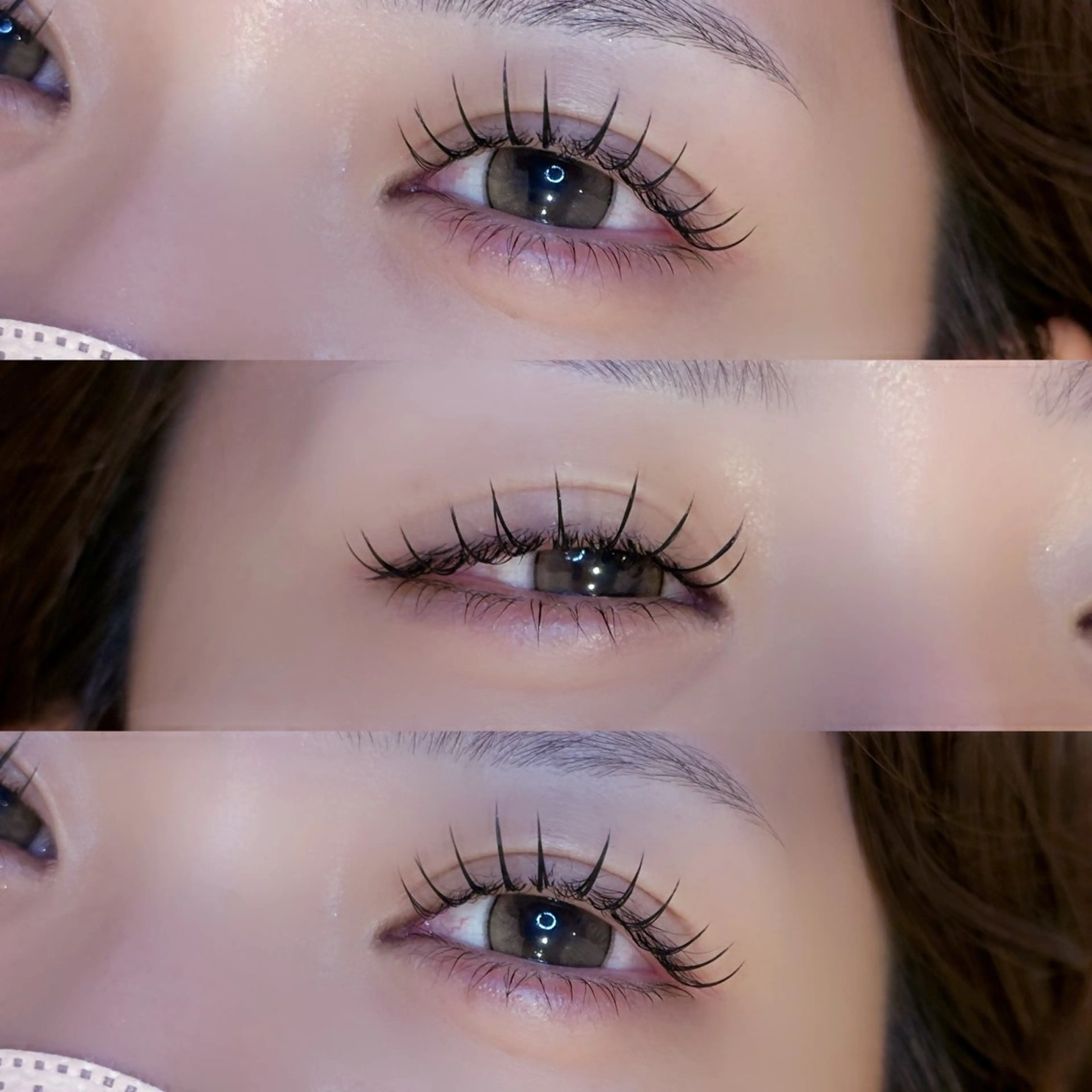 マツエク・マツパ キュート Dカール マツエク Mellis EYE BEAUTY 北花田店所属・横田 帆咲のマツエク・マツパデザイン