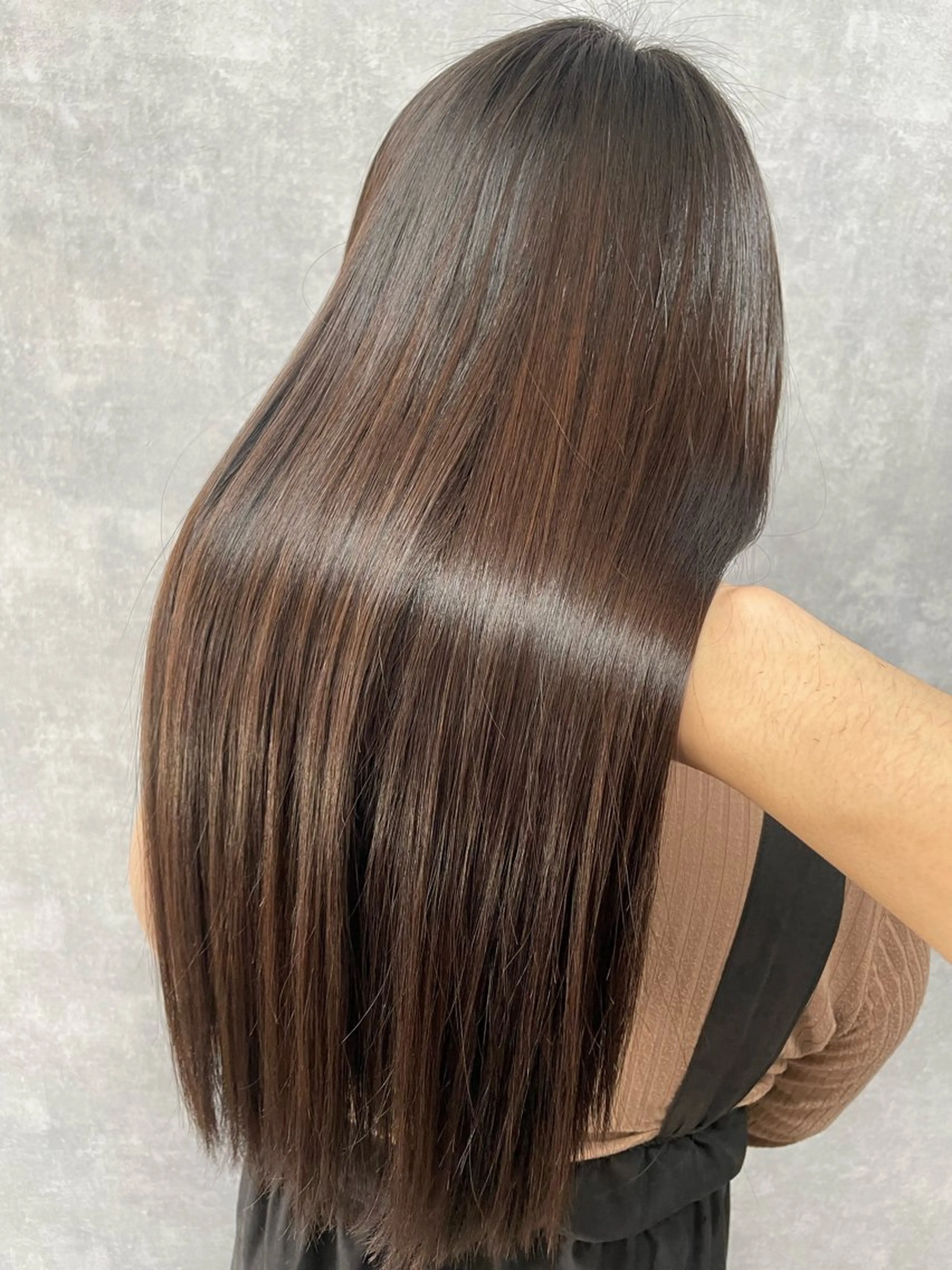 ロング カット 縮毛矯正 トリートメント Shutter RYOのヘアスタイル