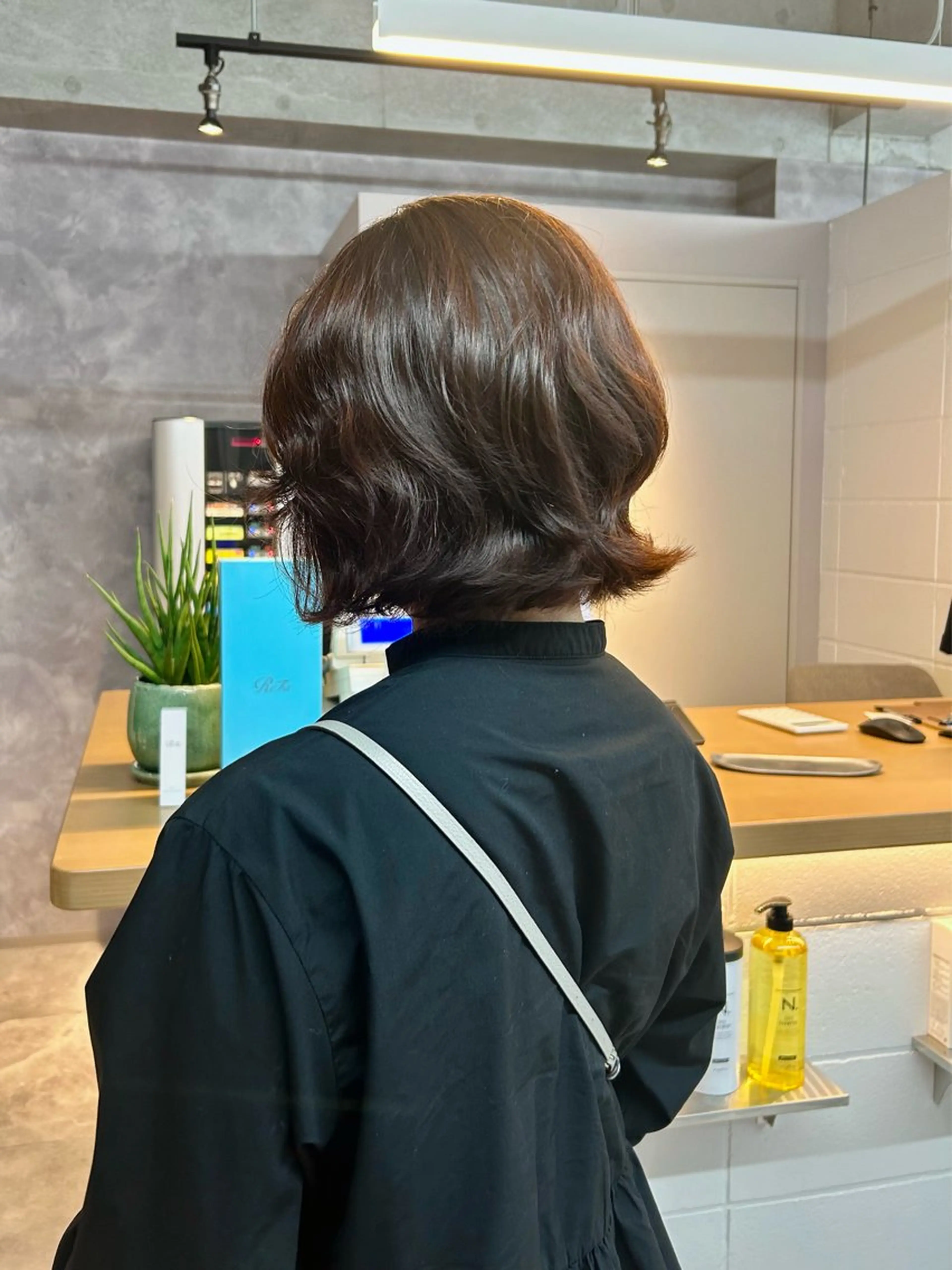 デジタルパーマ 韓国コテ巻き風パーマ+艶と動きのあるカット+2stepトリートメント👼🏻の写真