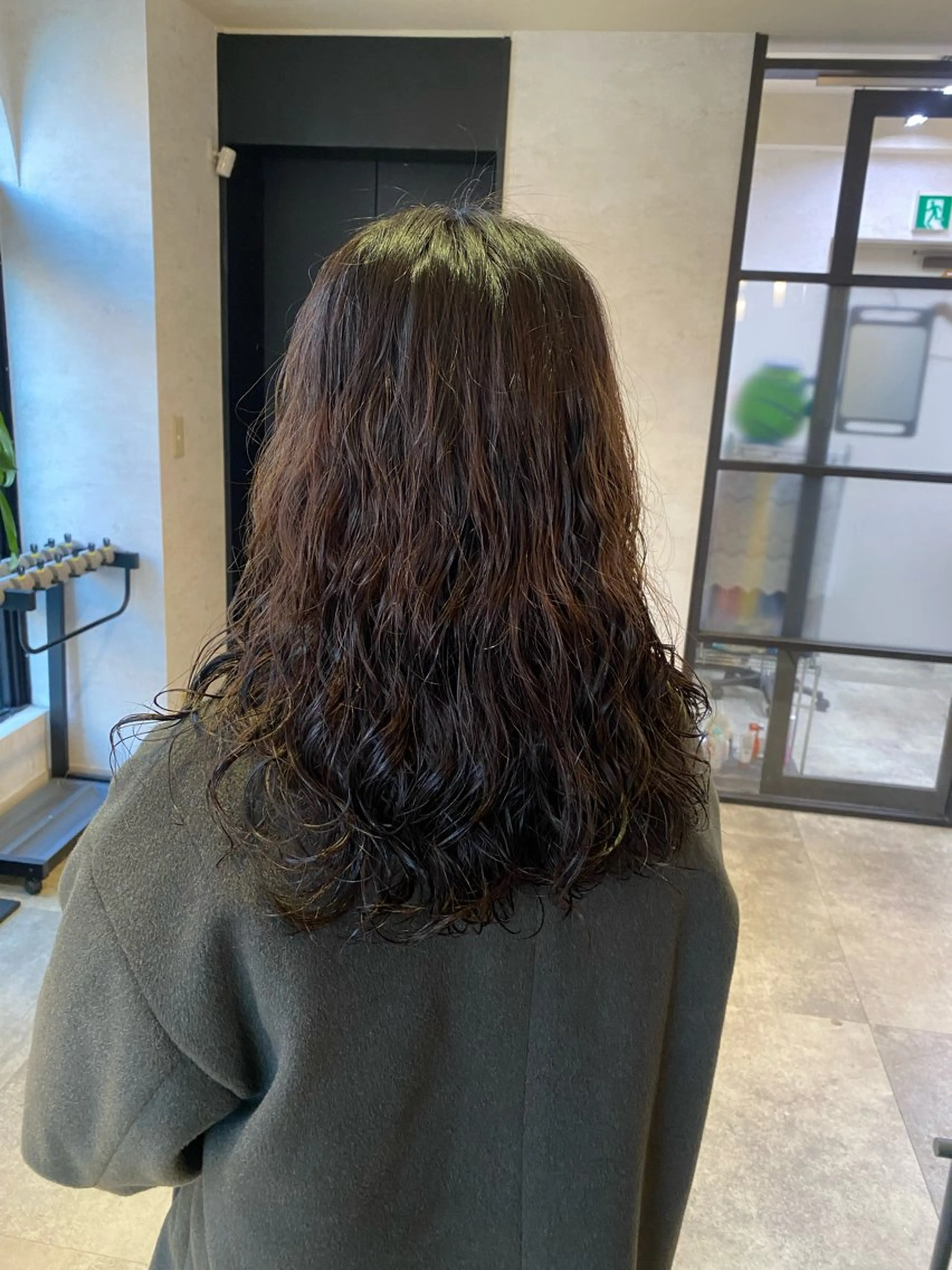 ミディアム パーマ カット パーマ トリートメント 🍓小野 紗由美🍓のヘアスタイル