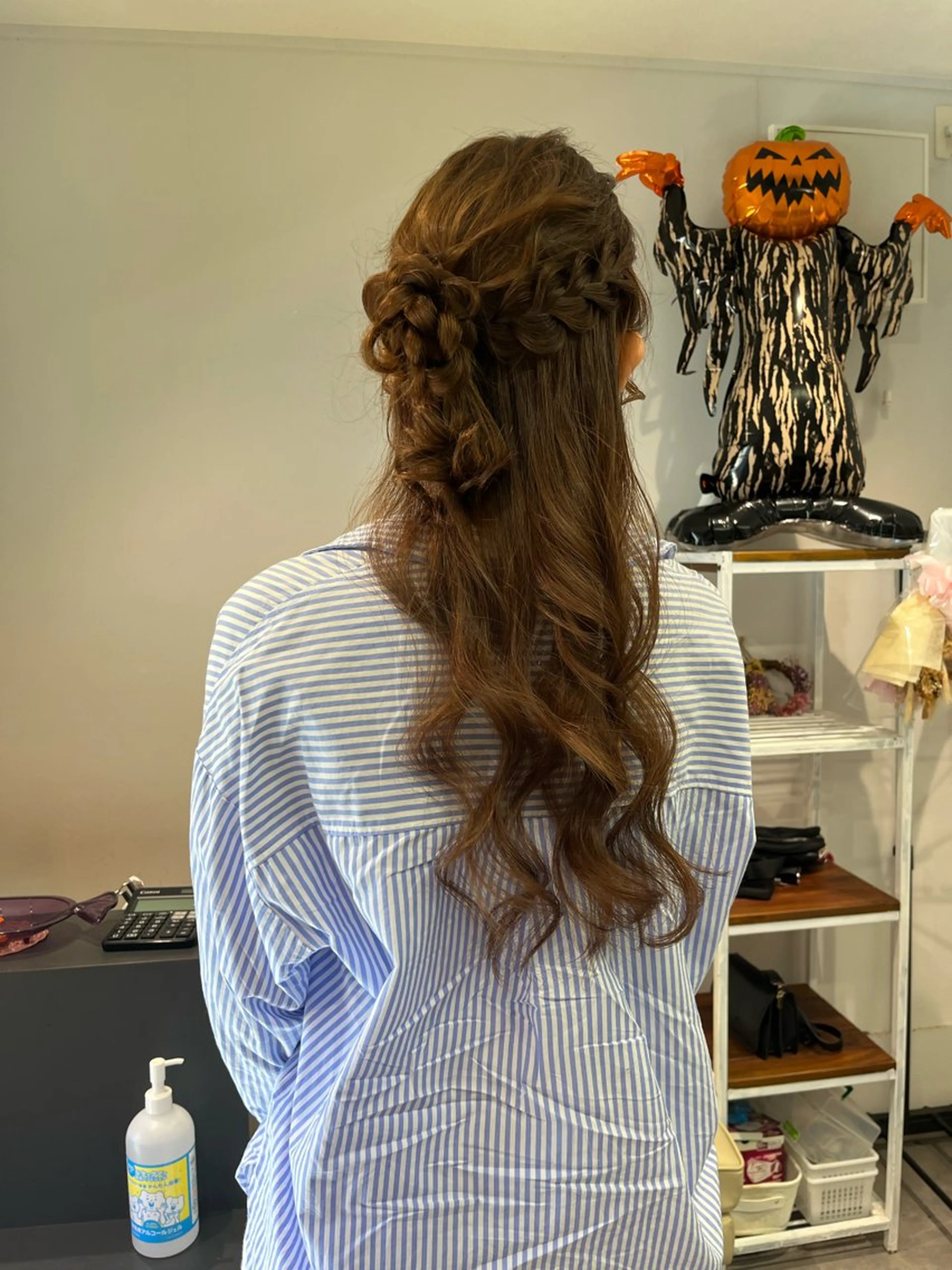 ヘアセットの写真
