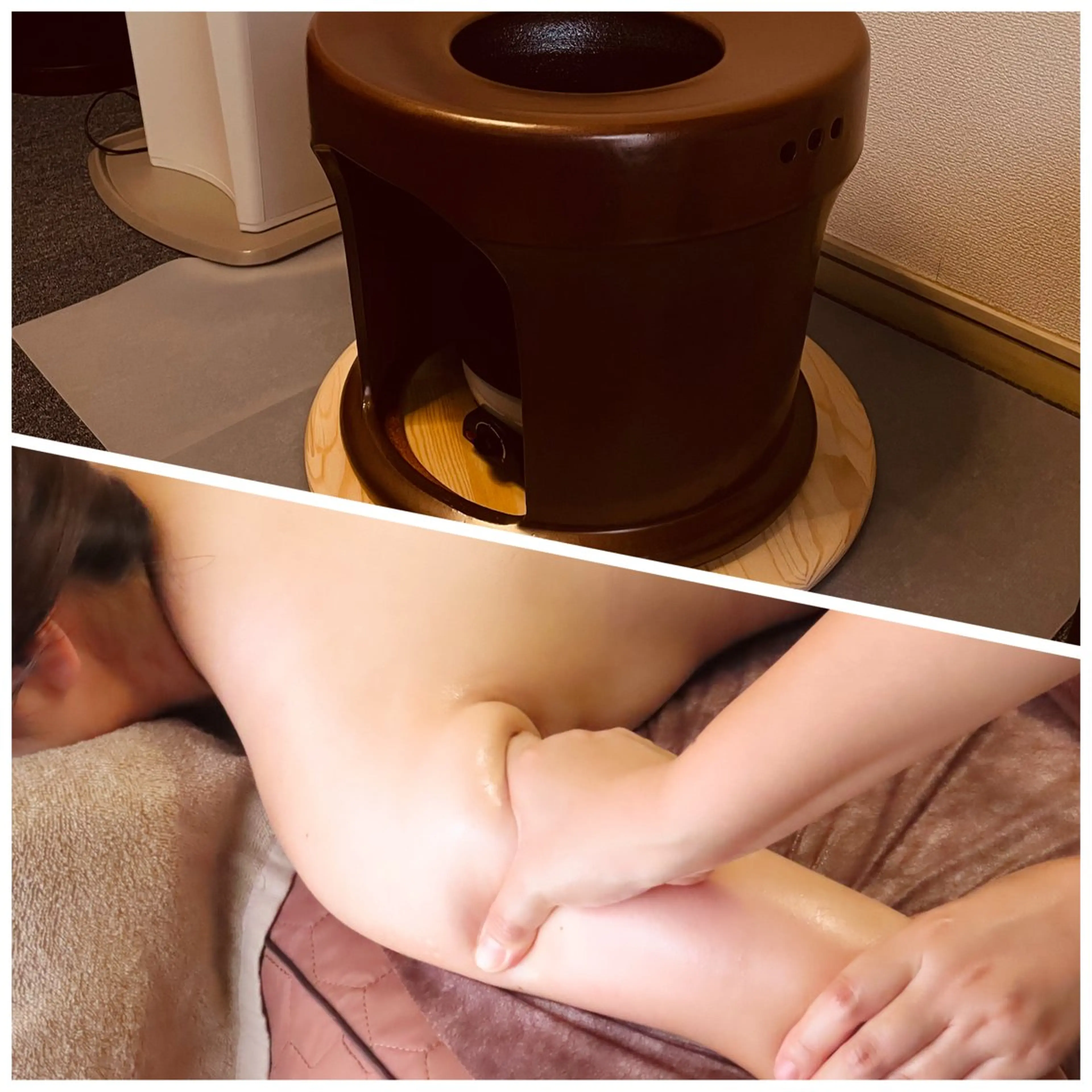 【人気No.1リセットメニュー🔥】国産よもぎ蒸し(40分)+骨洗リンパ(90分)の写真