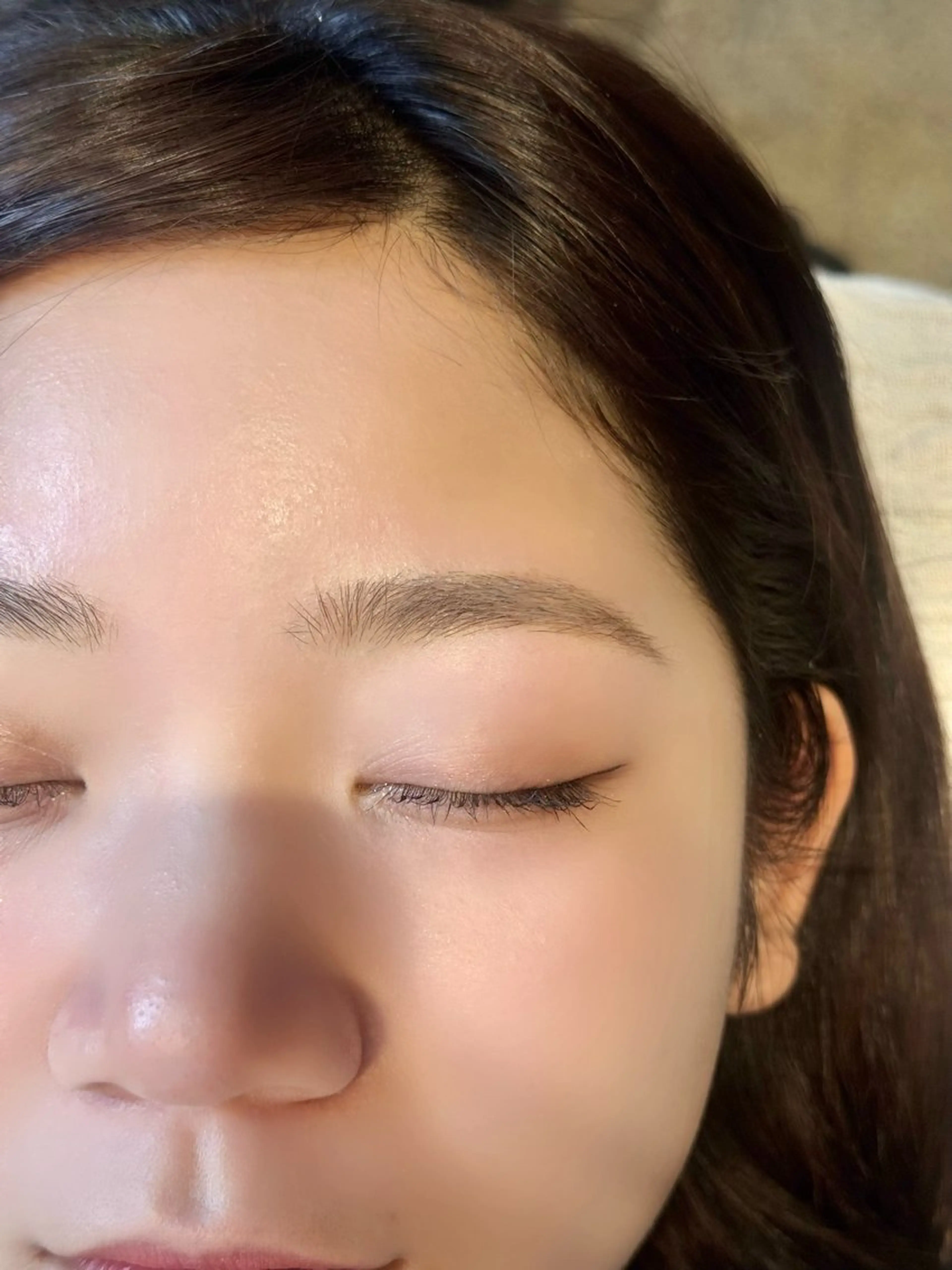 眉毛ワックス脱毛（眉メイクお仕上げ付き）の写真