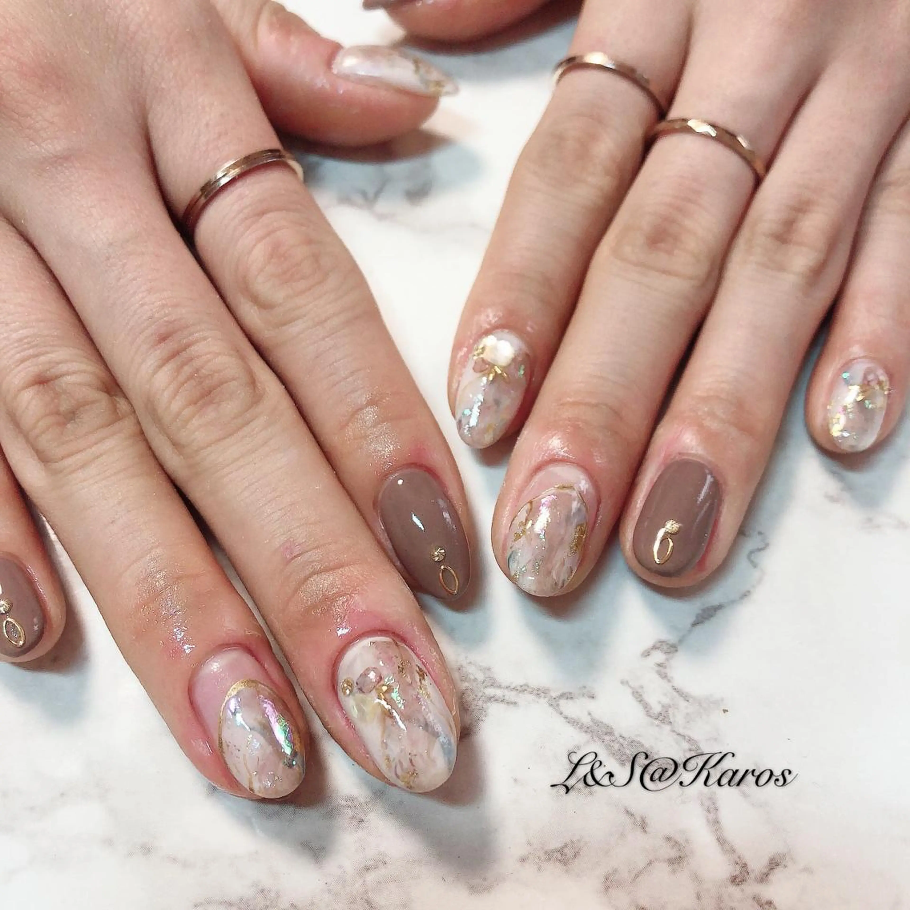 ネイル ハンドネイル L&S@Karos所属・L&S@ Karosのネイルデザイン