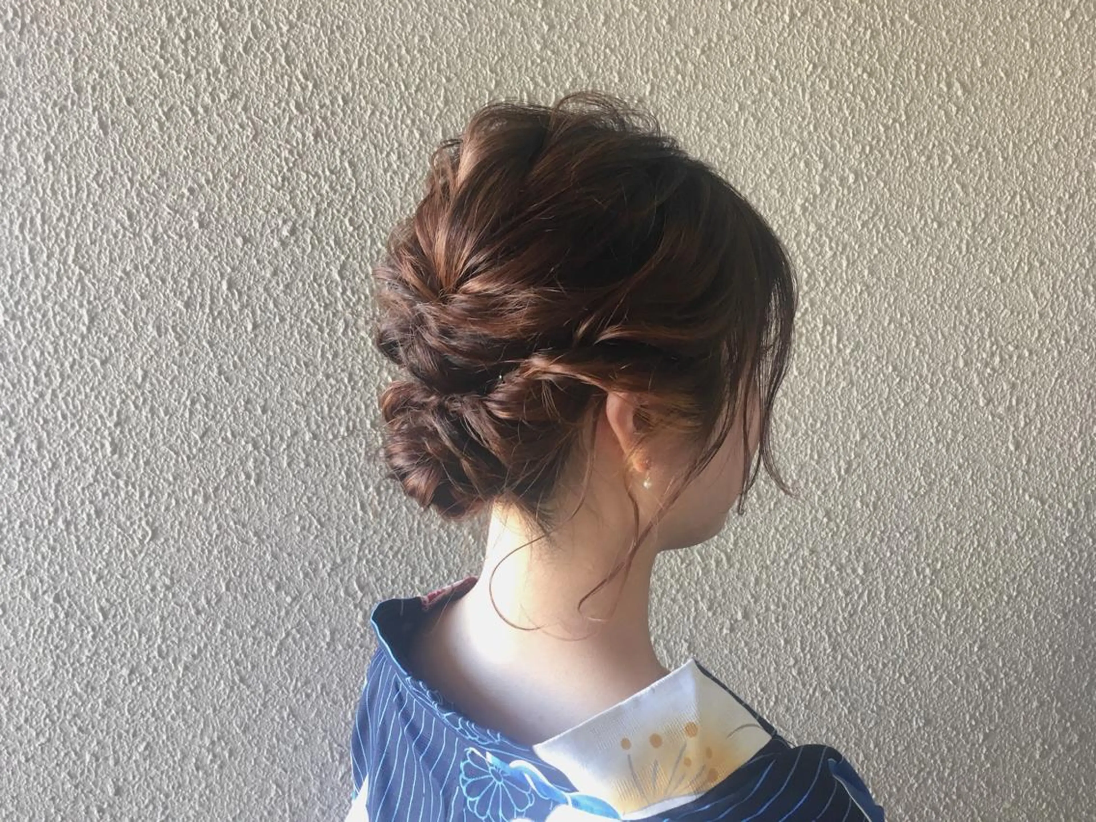 ミディアム ヘアアレンジ 浴衣 サダハルカ |chouetteのヘアスタイル