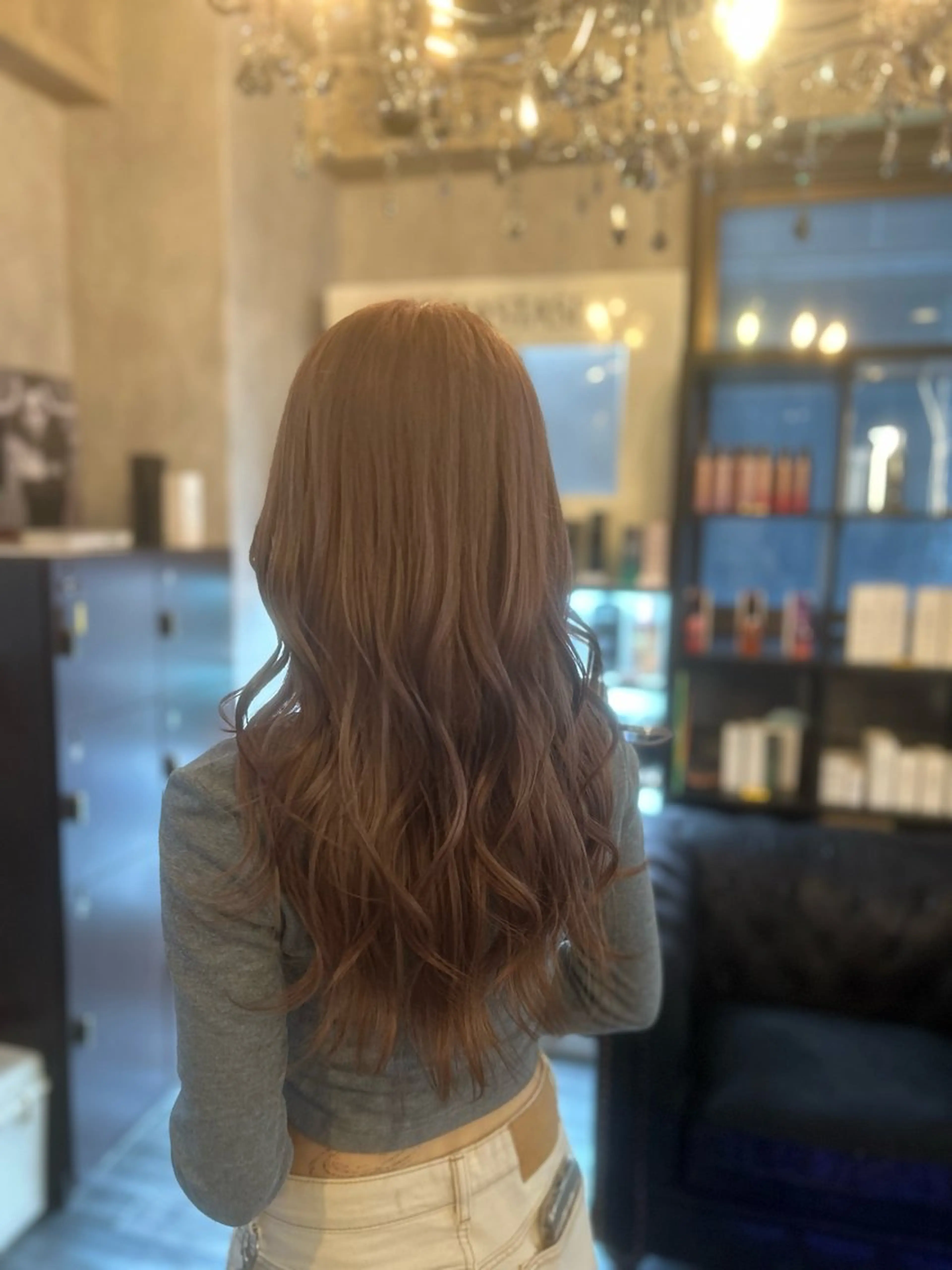 ロング ヘアカラー 石井 綾乃のヘアスタイル