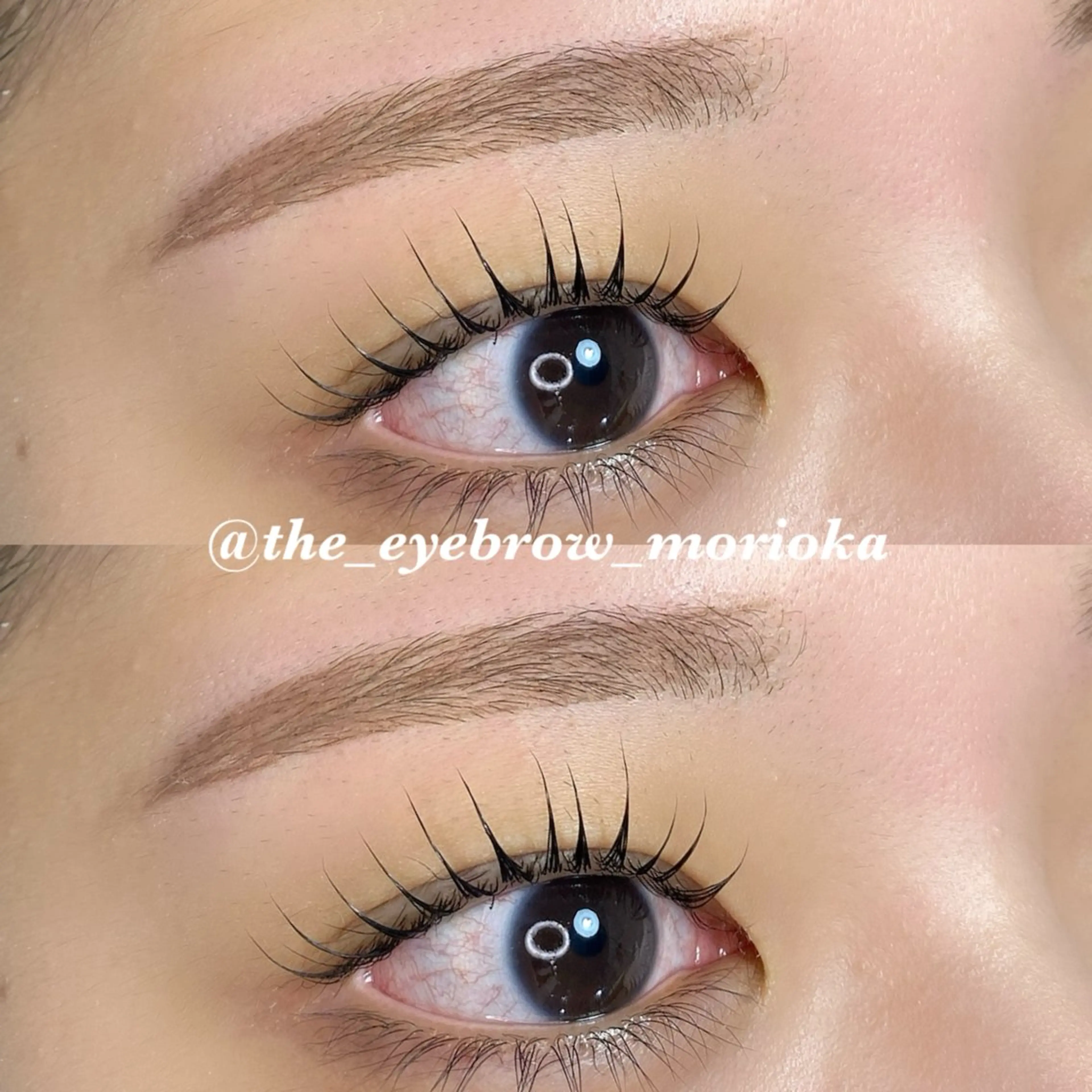 マツエク・マツパ THE  EYEBROW 盛岡駅前店所属・Kanazawa Moeのマツエク・マツパデザイン