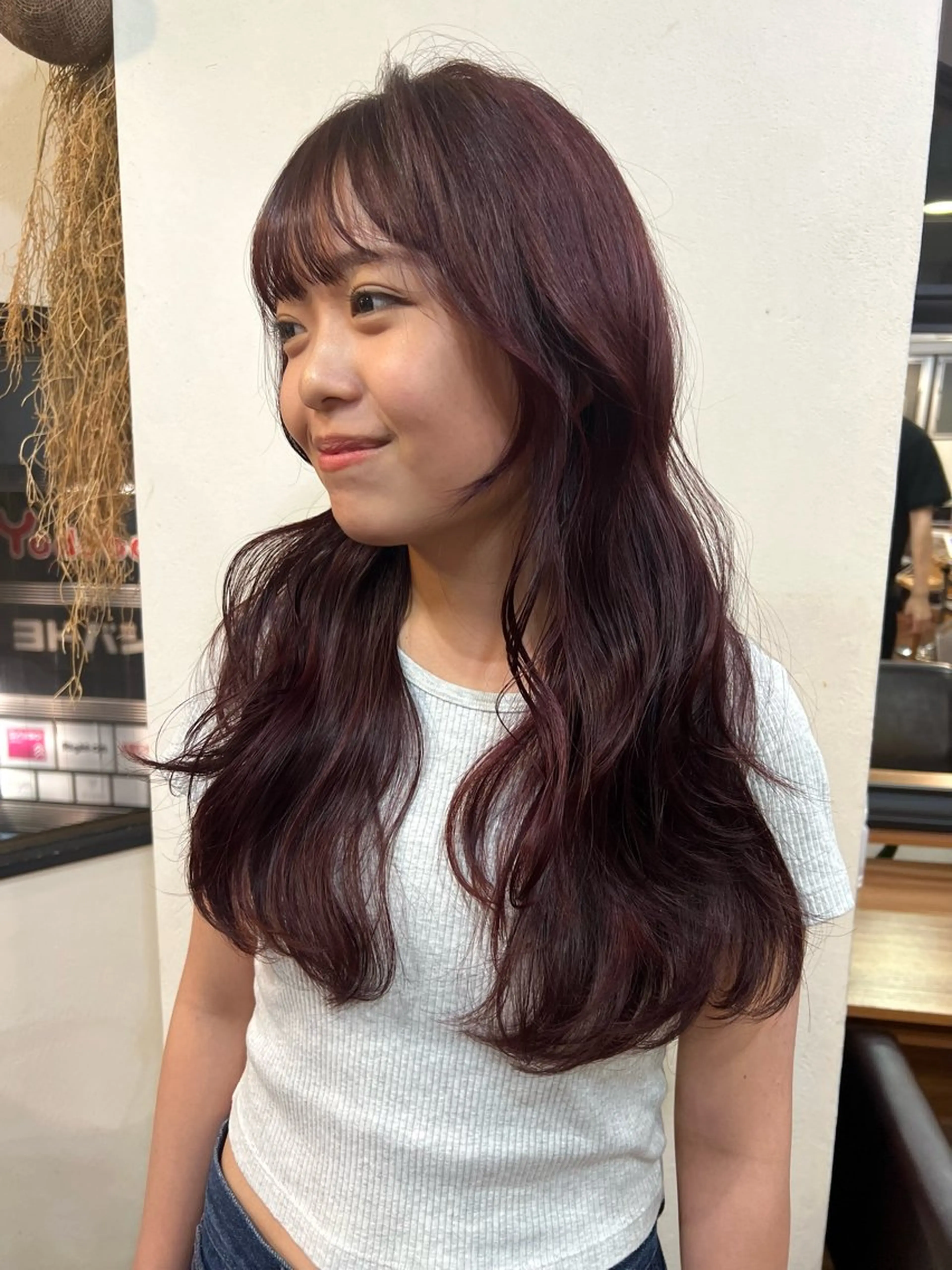 ロング カラー 韓国ヘア 🎀華澄のヘアスタイル