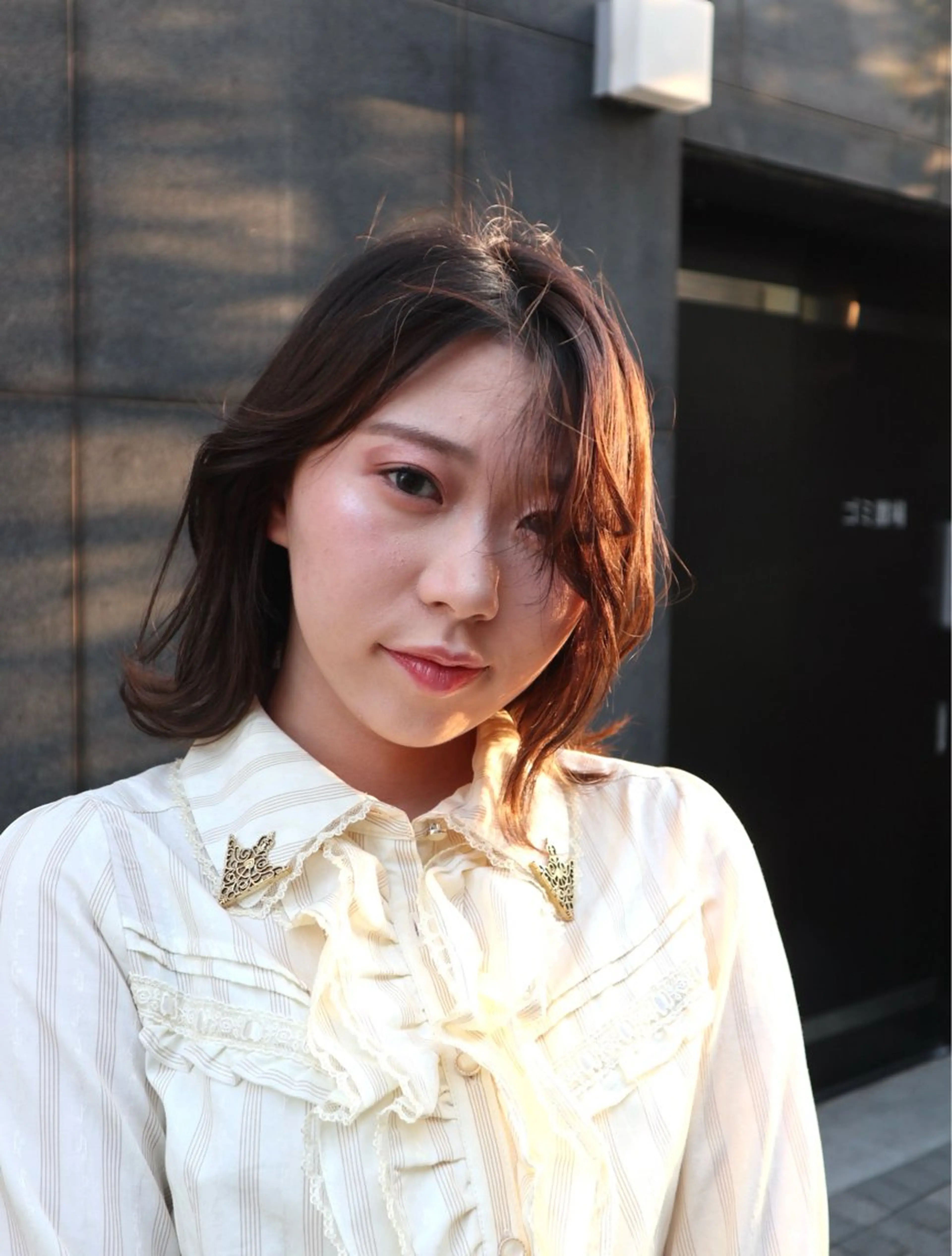 ミディアム くびれヘア ショート✂︎ ゆるパーマKANOのヘアスタイル